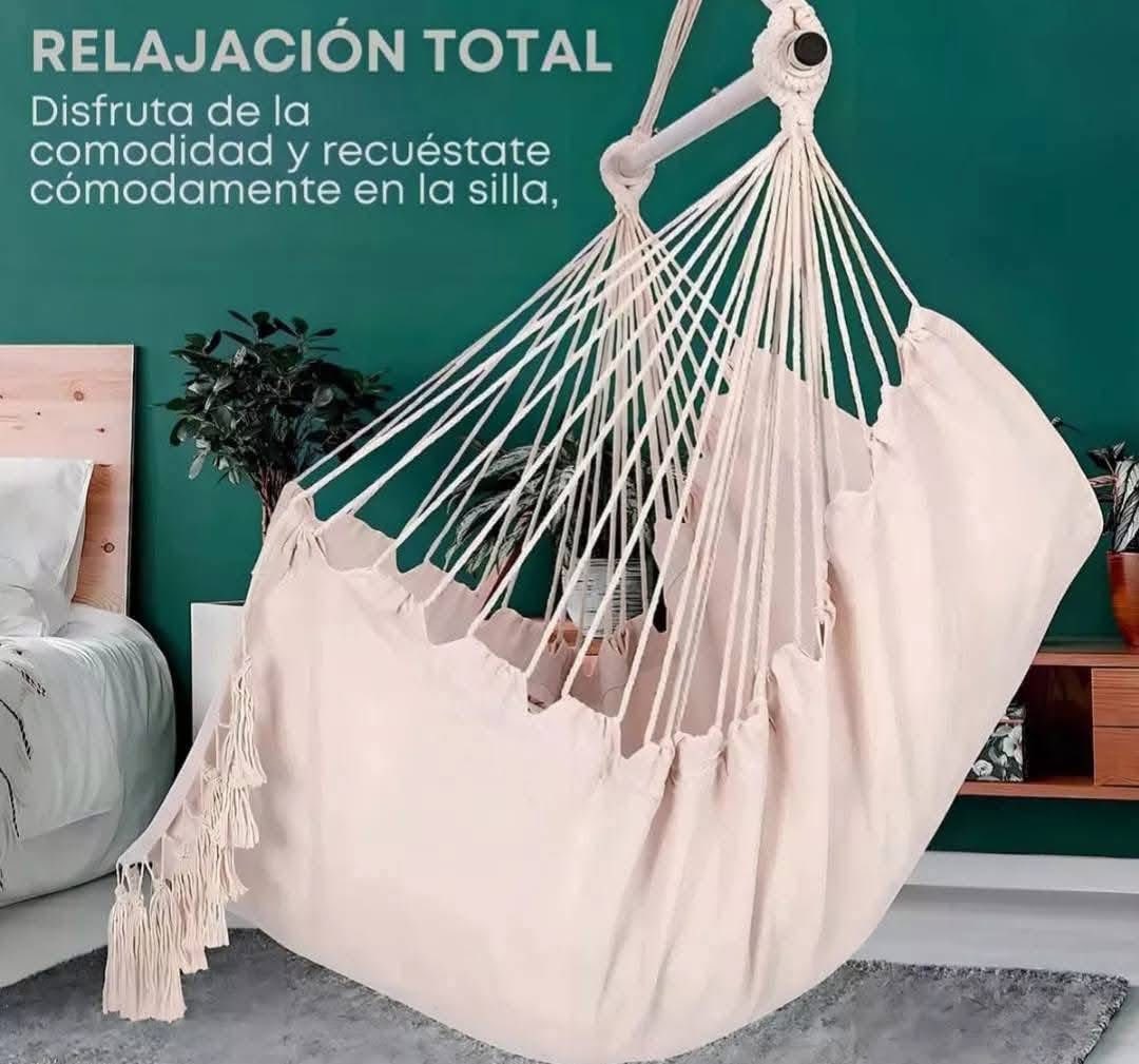 Sillón colgante Macramé
