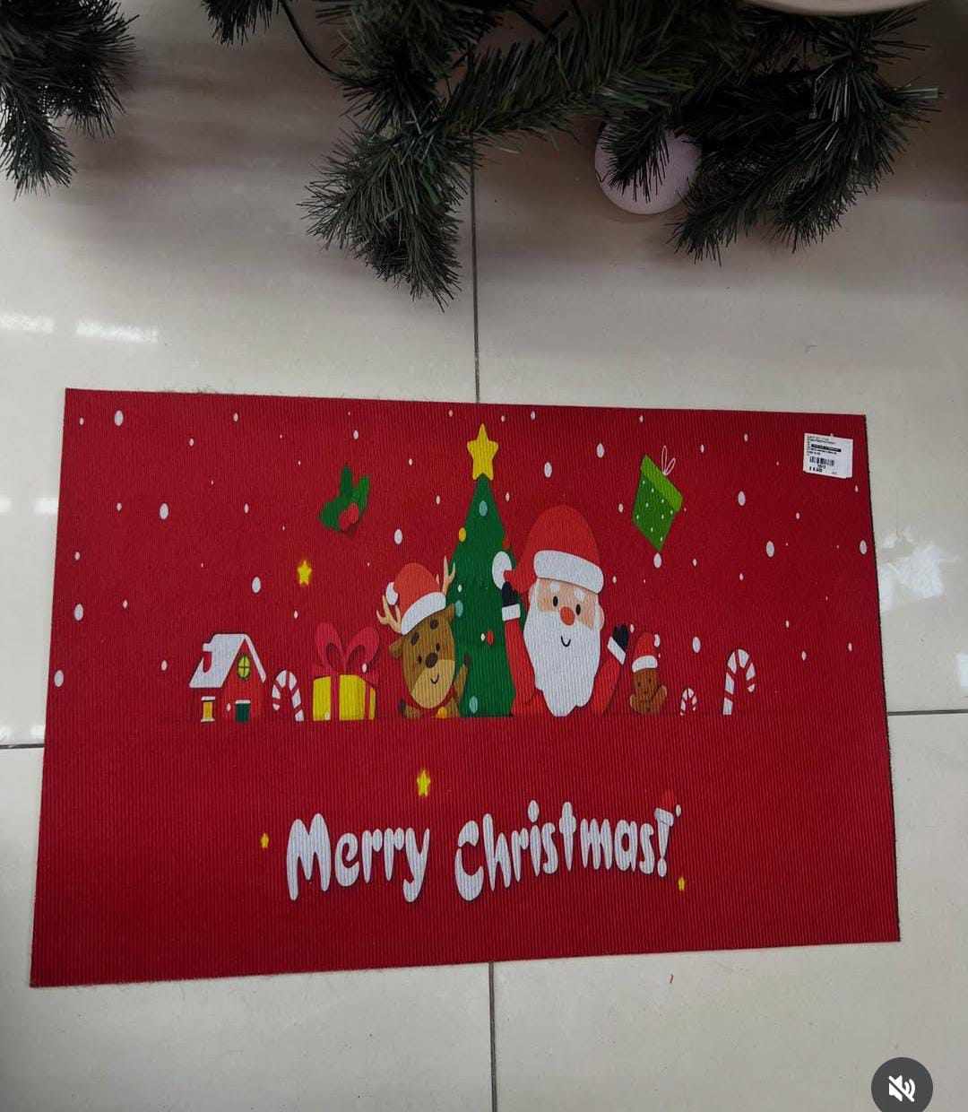 Alfombra Navideña 40x60cm