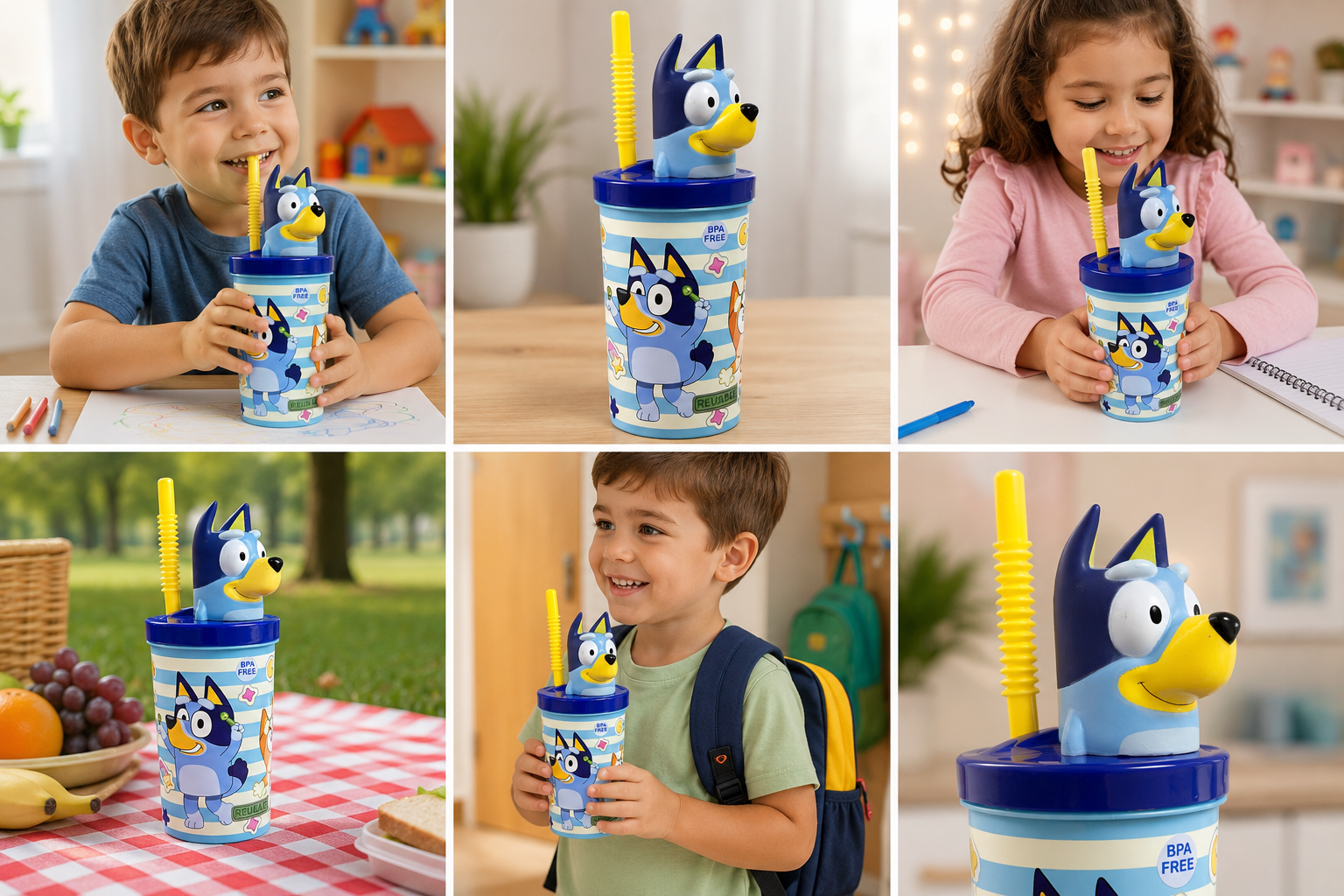 Vaso Infantil Bluey