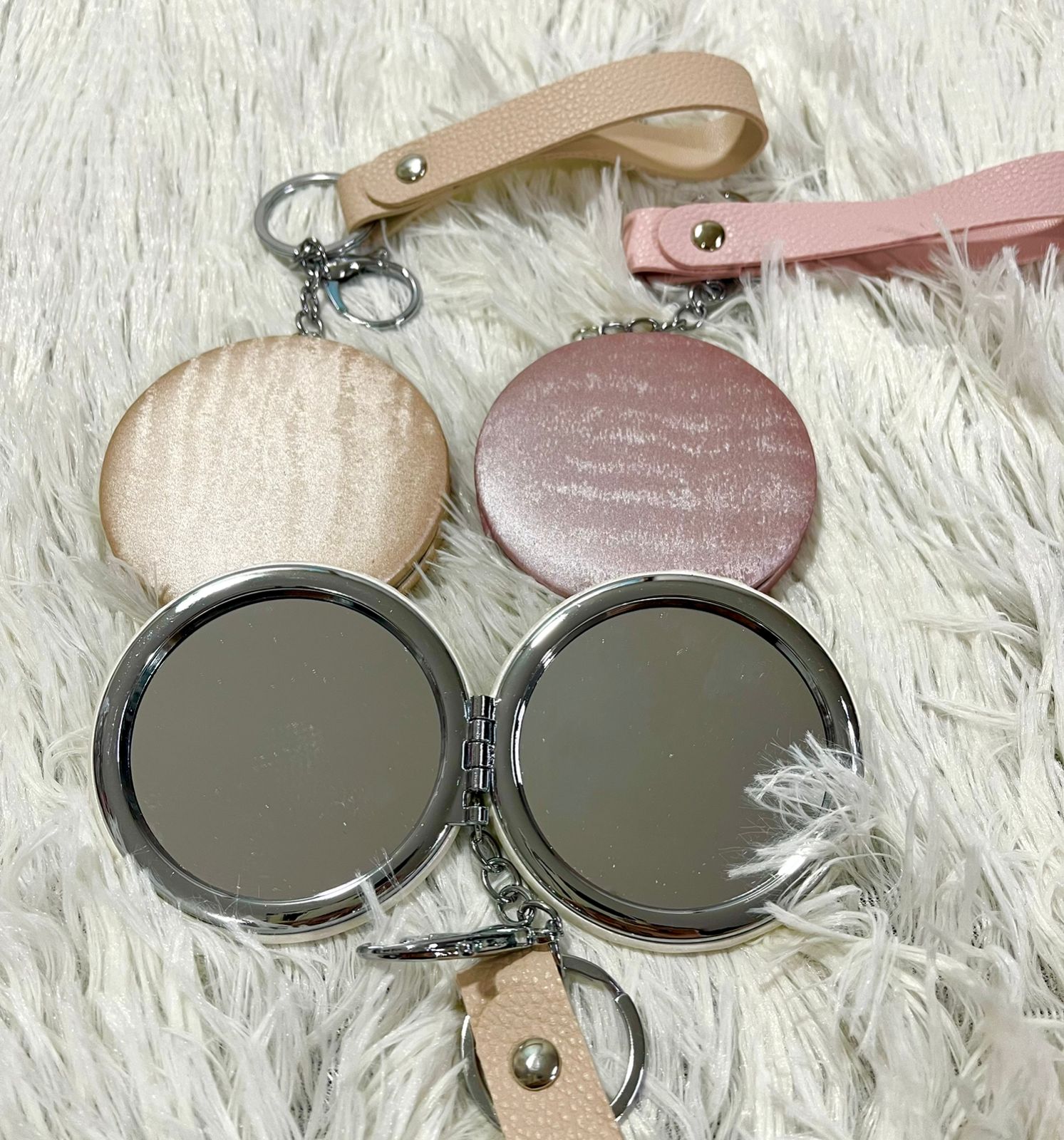 Llavero espejo diseño liso