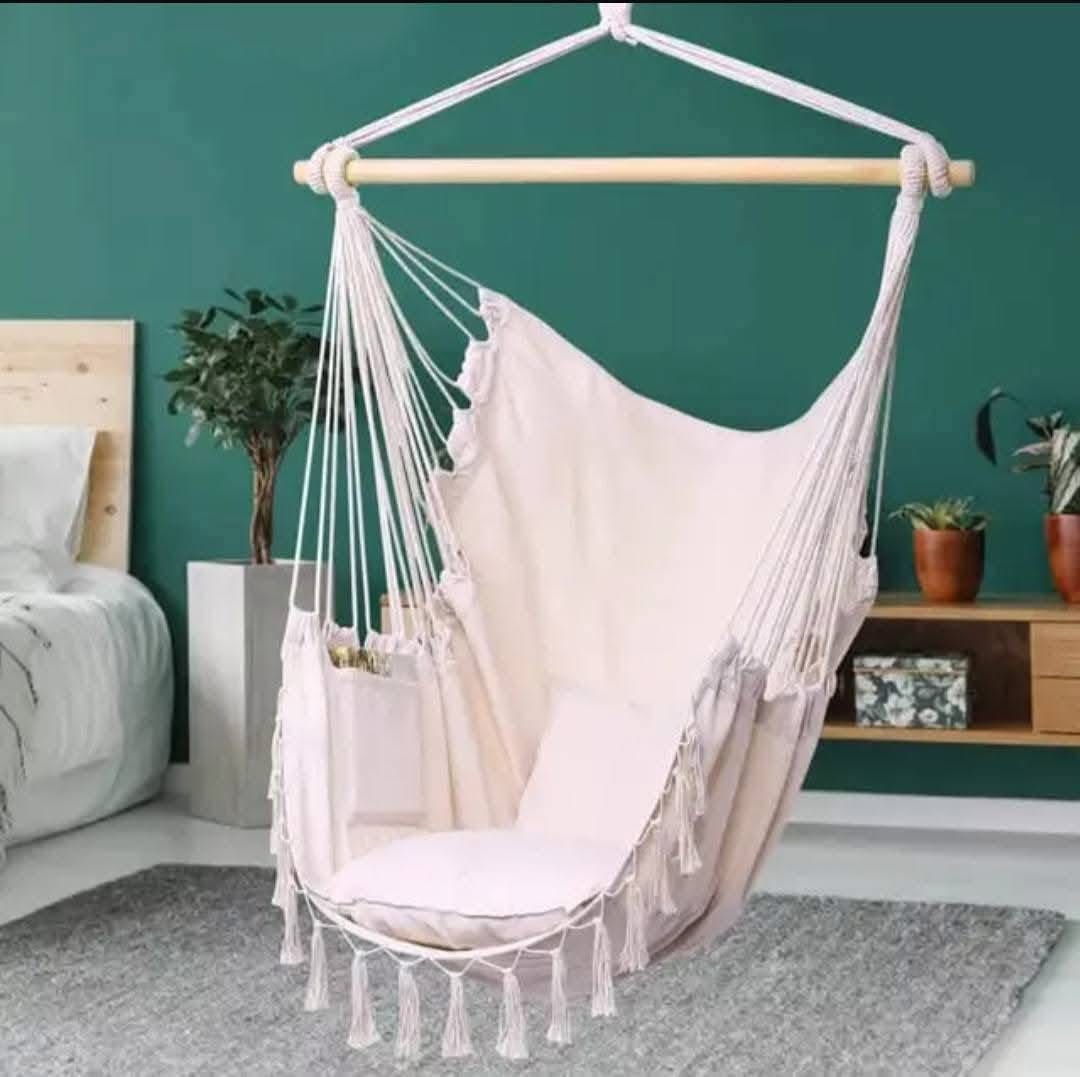 Sillón colgante Macramé