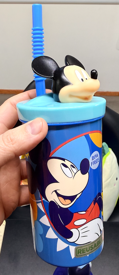Vaso 3D Mickey 650ml Infantil Mickey Mouse