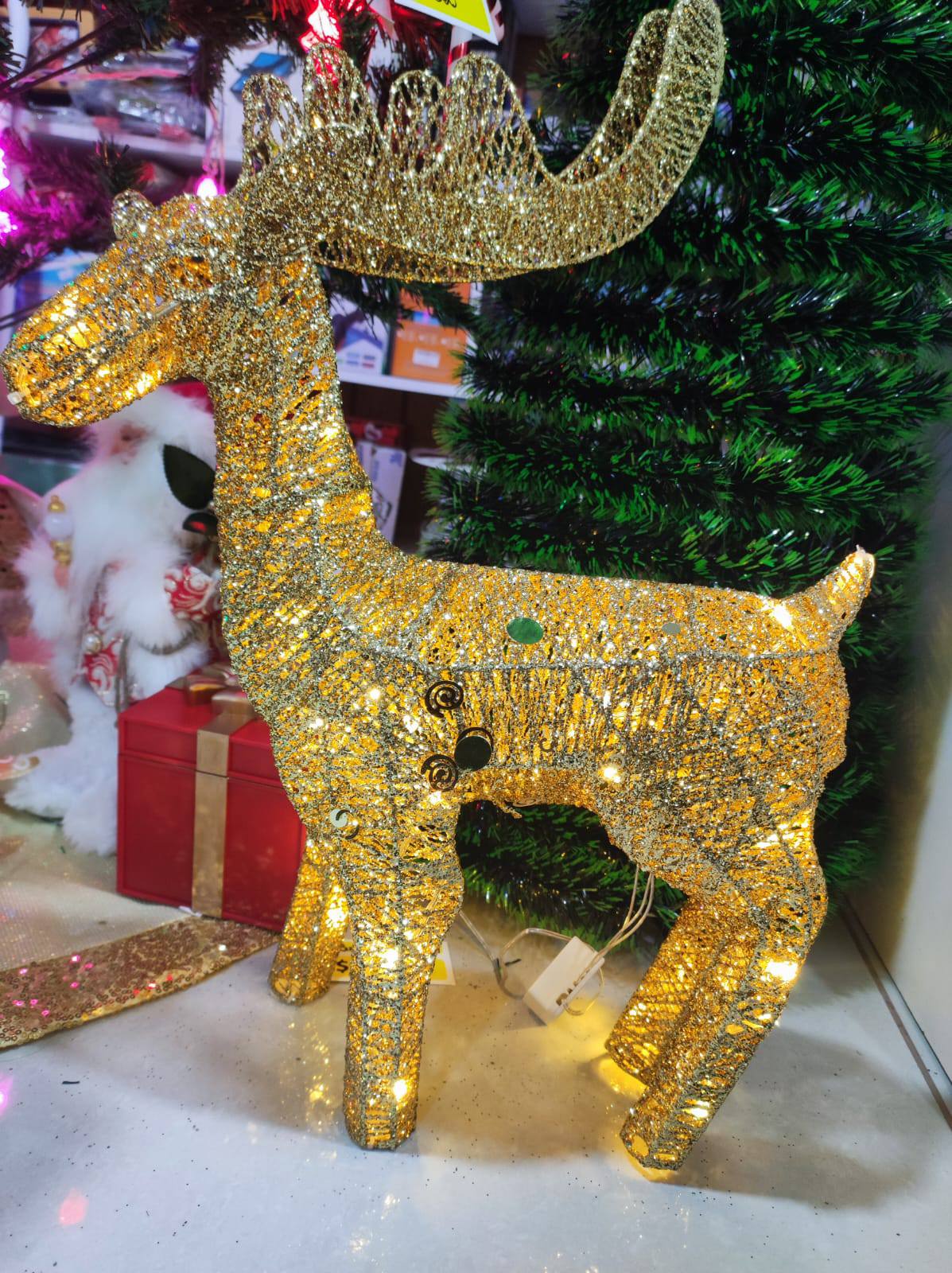 Reno dorado luminoso