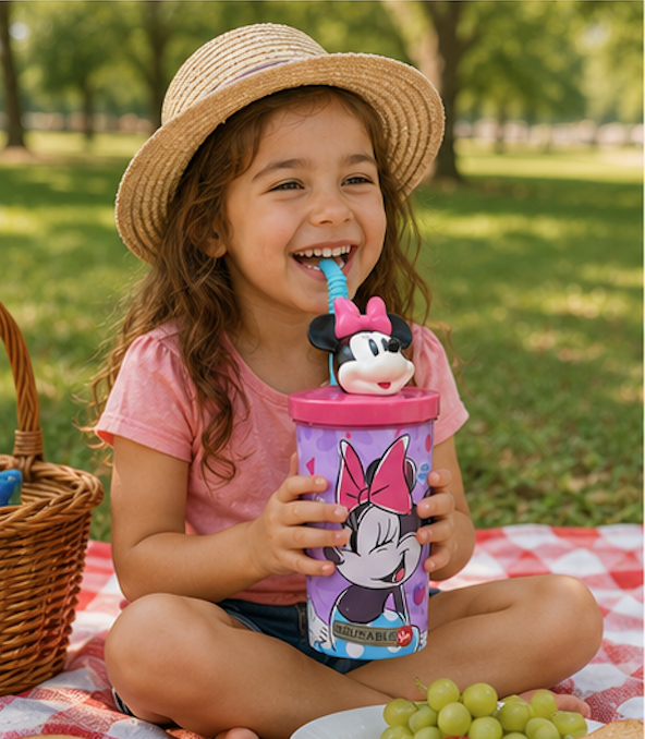 Vaso 3D Minnie 650ml Minnie Mouse con Sorbete