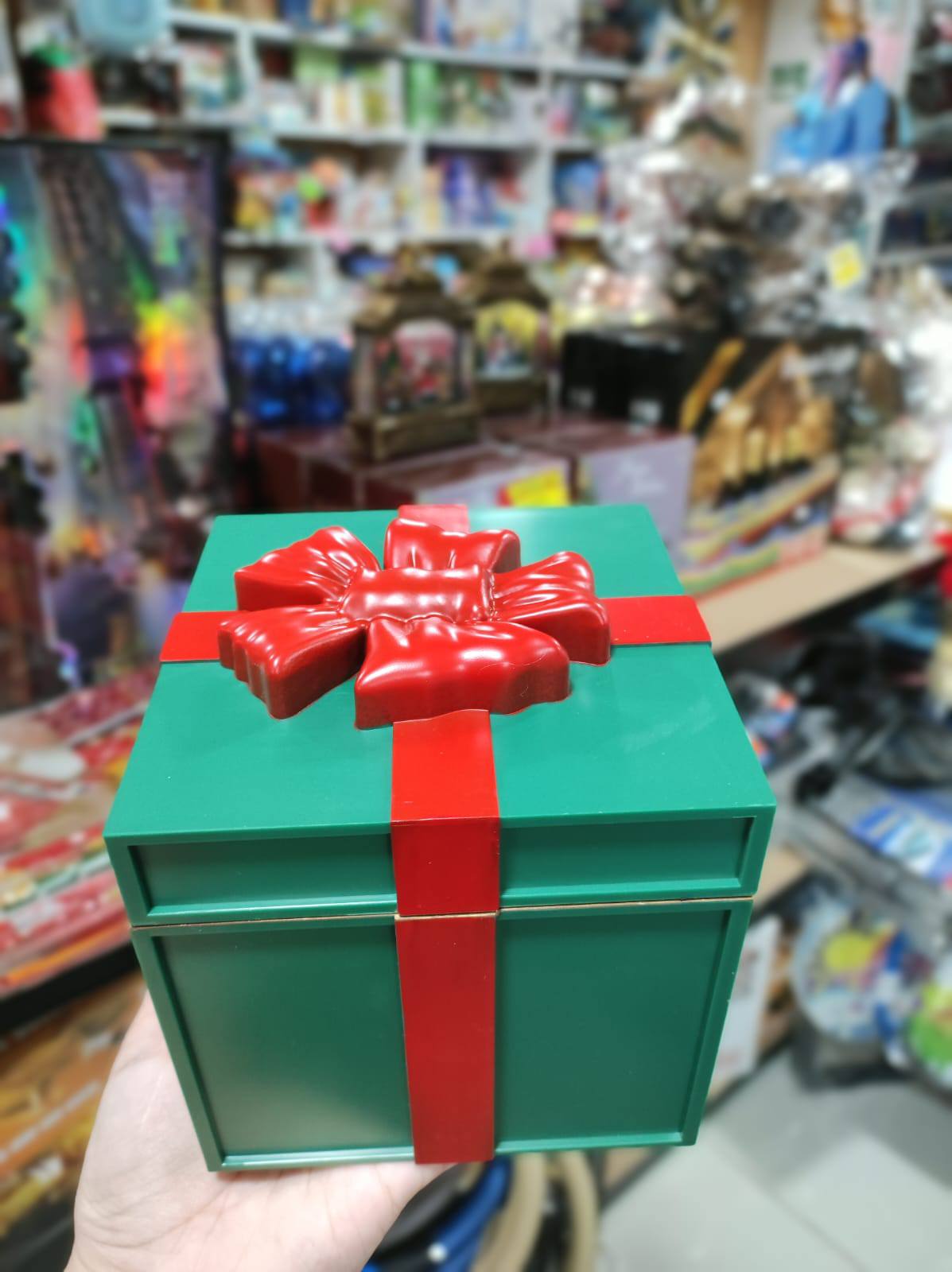 Caja musical navideña