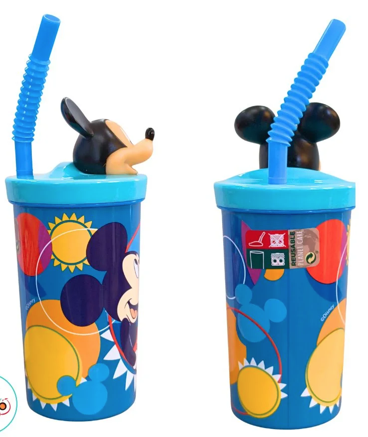 Vaso 3D Mickey 650ml Infantil Mickey Mouse