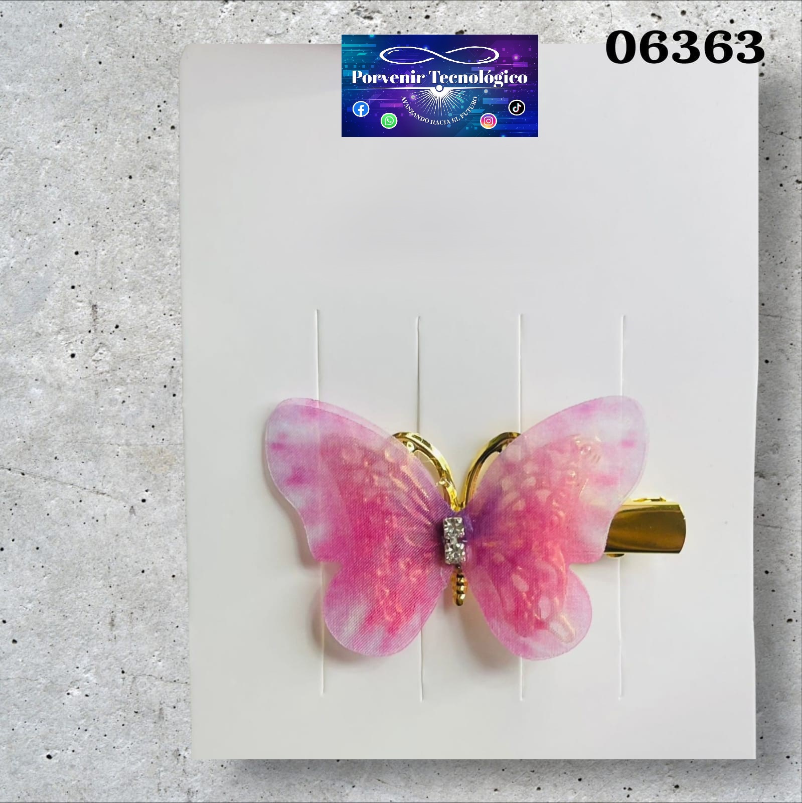 Broche mariposa - 06363