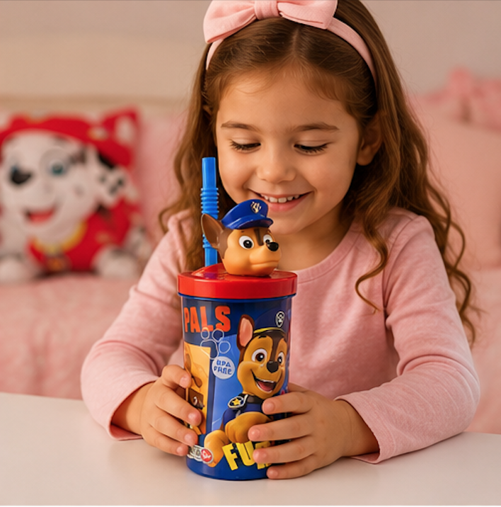 Vaso Infantil Paw Patrol Chase