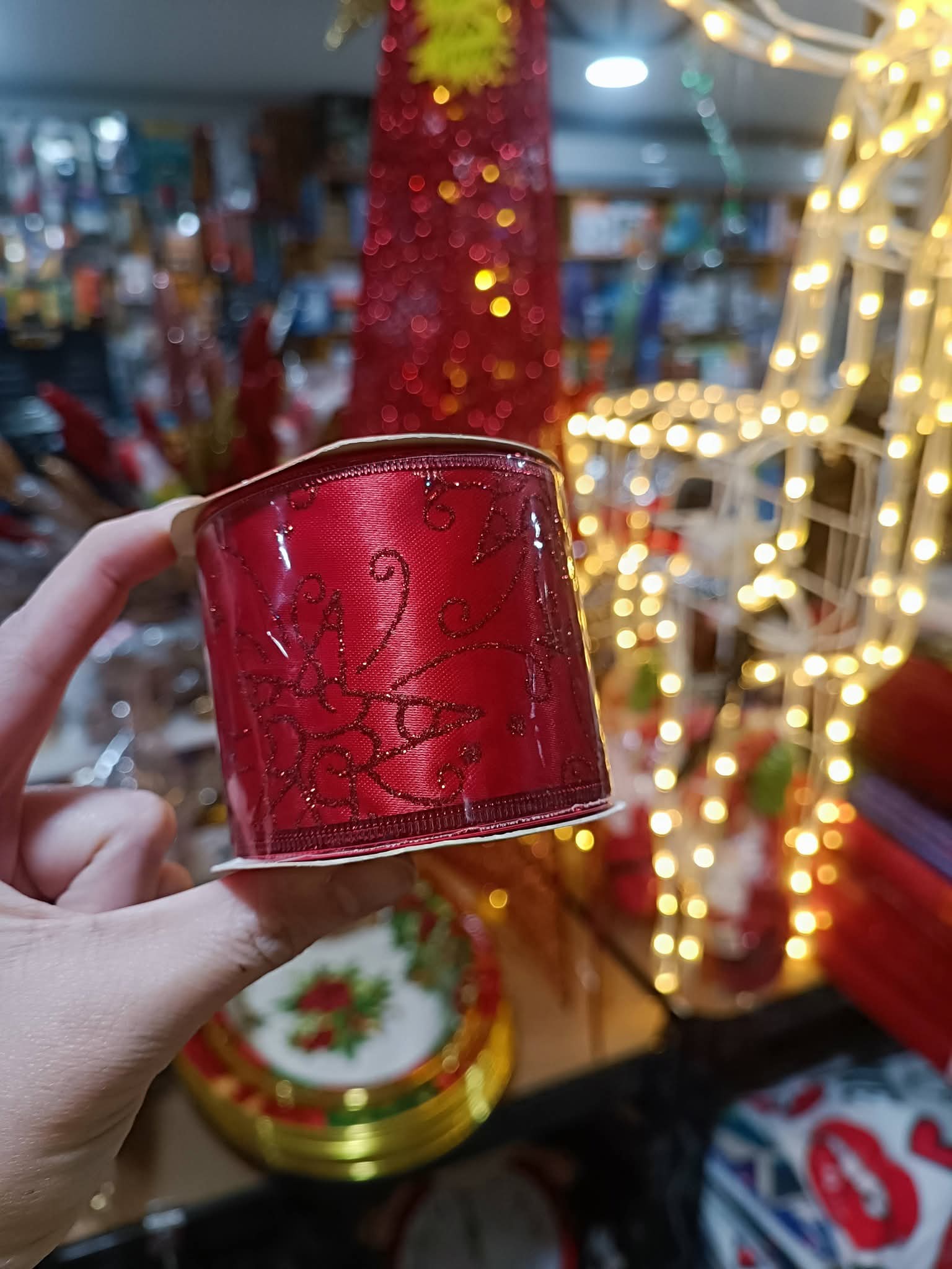 Cinta decorativa navideña 3 metros