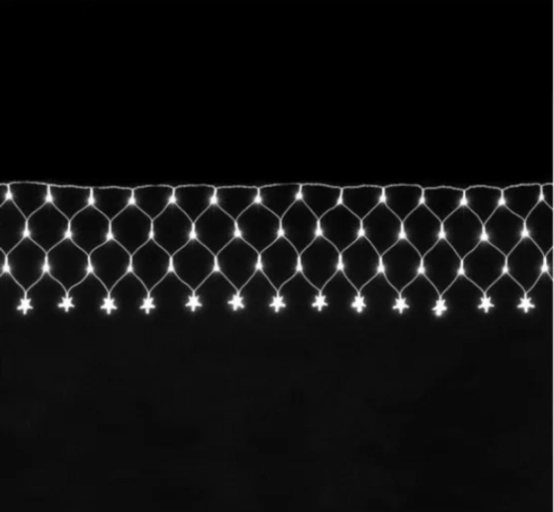 Guirnalda de luces en forma de estrella 3m x 40cm