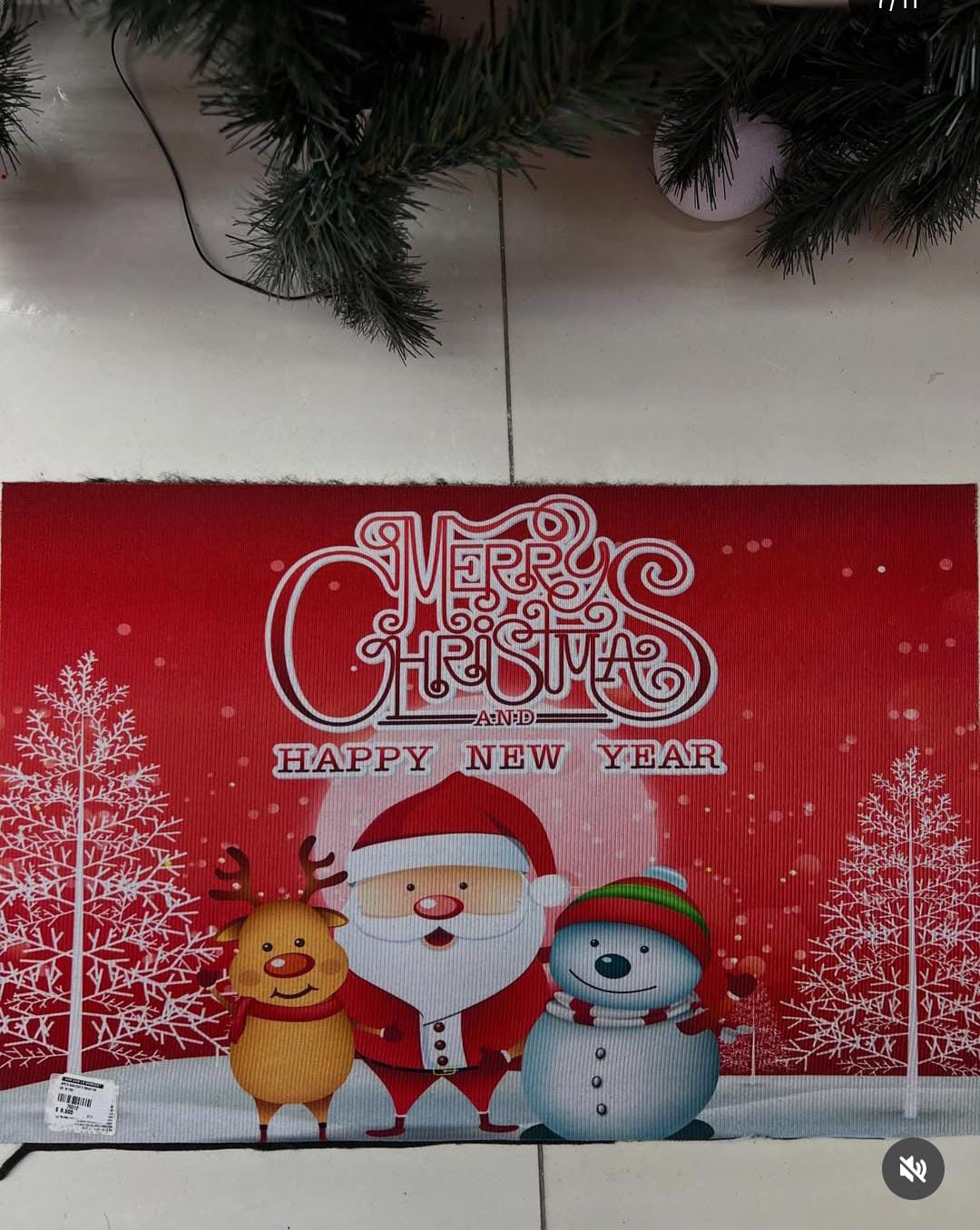 Alfombra Navideña 40x60cm