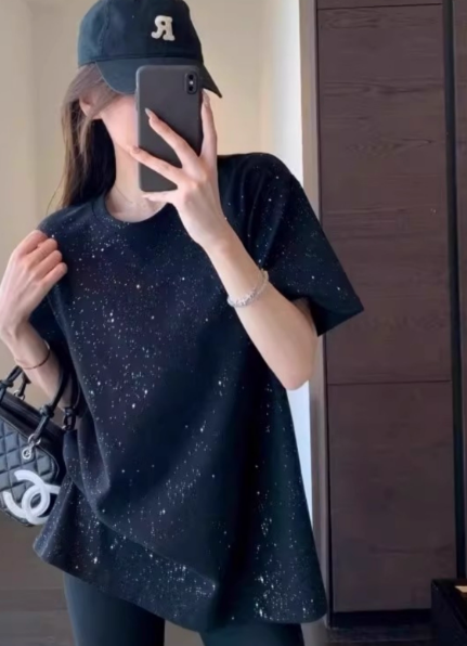 Black Speckled T-Shirt