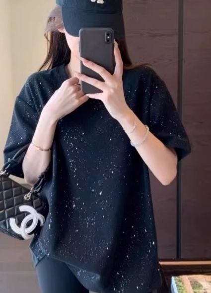 Black Speckled T-Shirt
