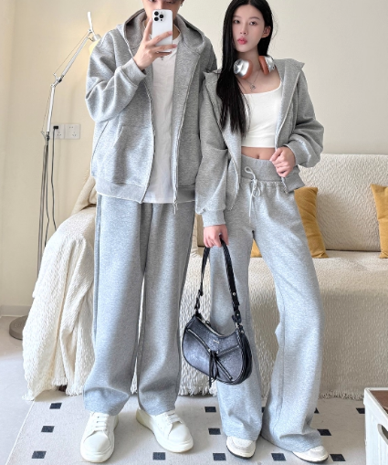 Matching Grey Loungewear Set