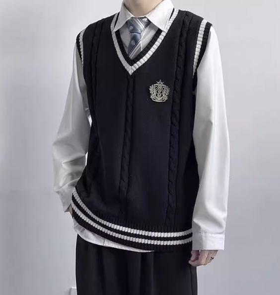 Men's Classic College Style Uniform Set