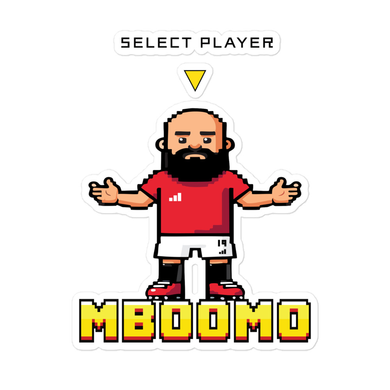 'Mboomo' Bubble-free stickers