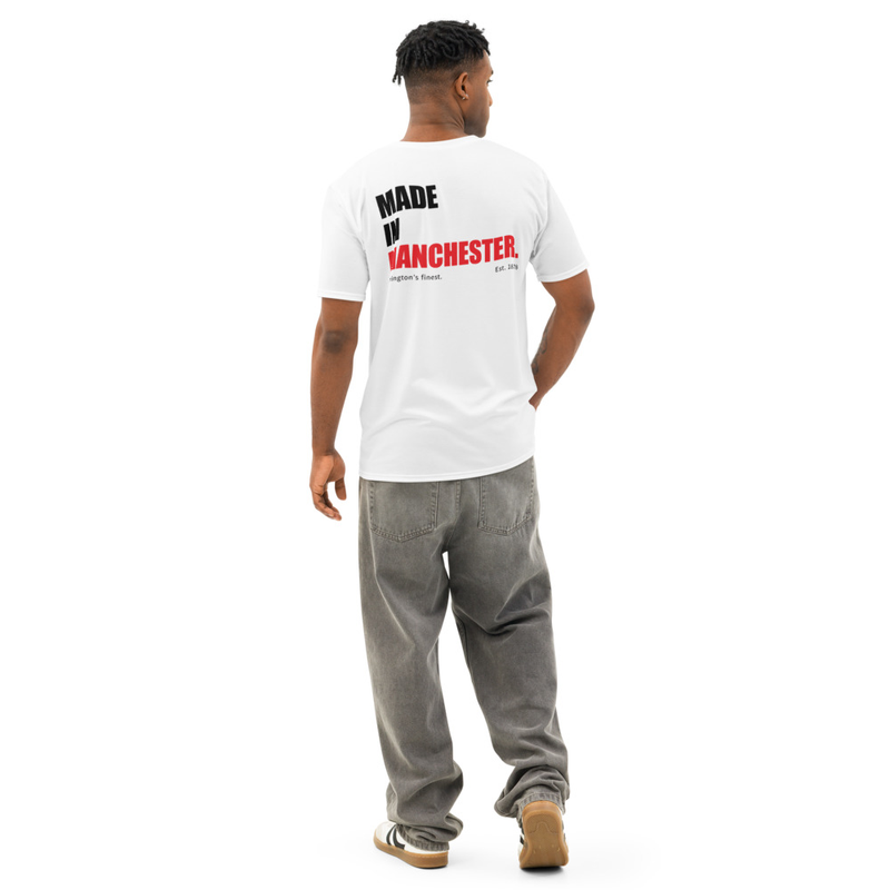 Men’s 'Made in Manchester' cotton crew neck t-shirt