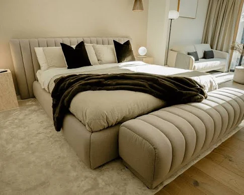 Modern Upholstered Bed Frame