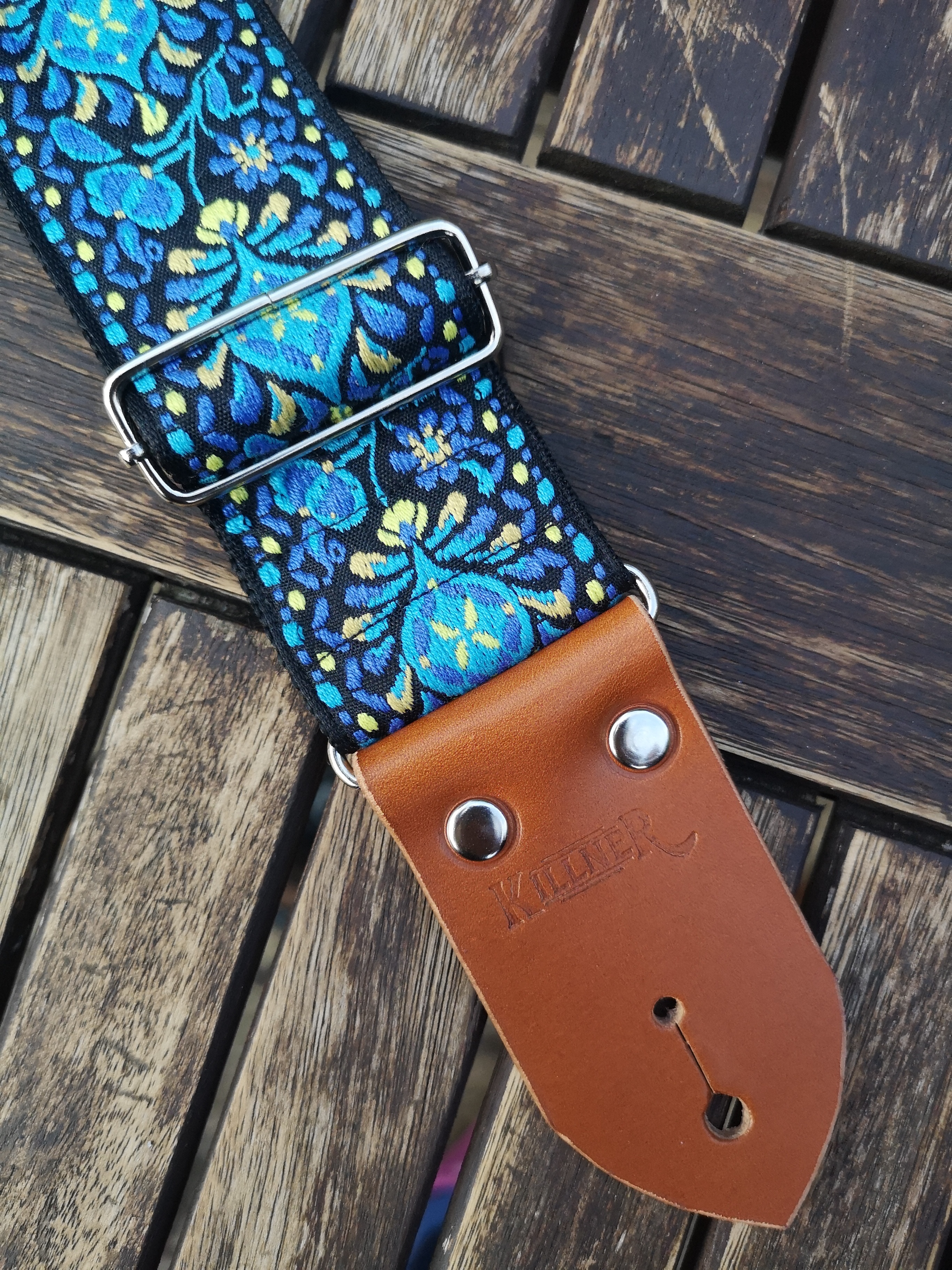 Ocean Lantern - Handmade - Guitar Strap