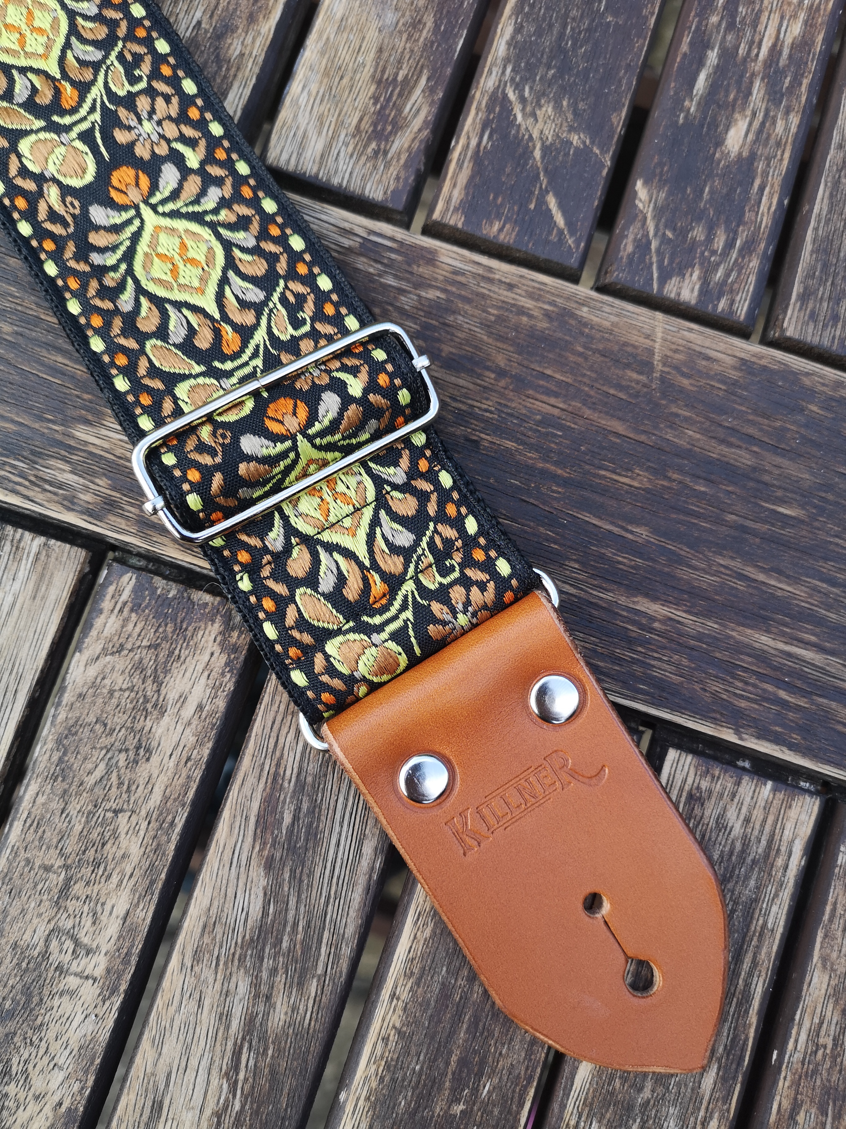 Citrus Lantern - Handmade - Guitar Strap