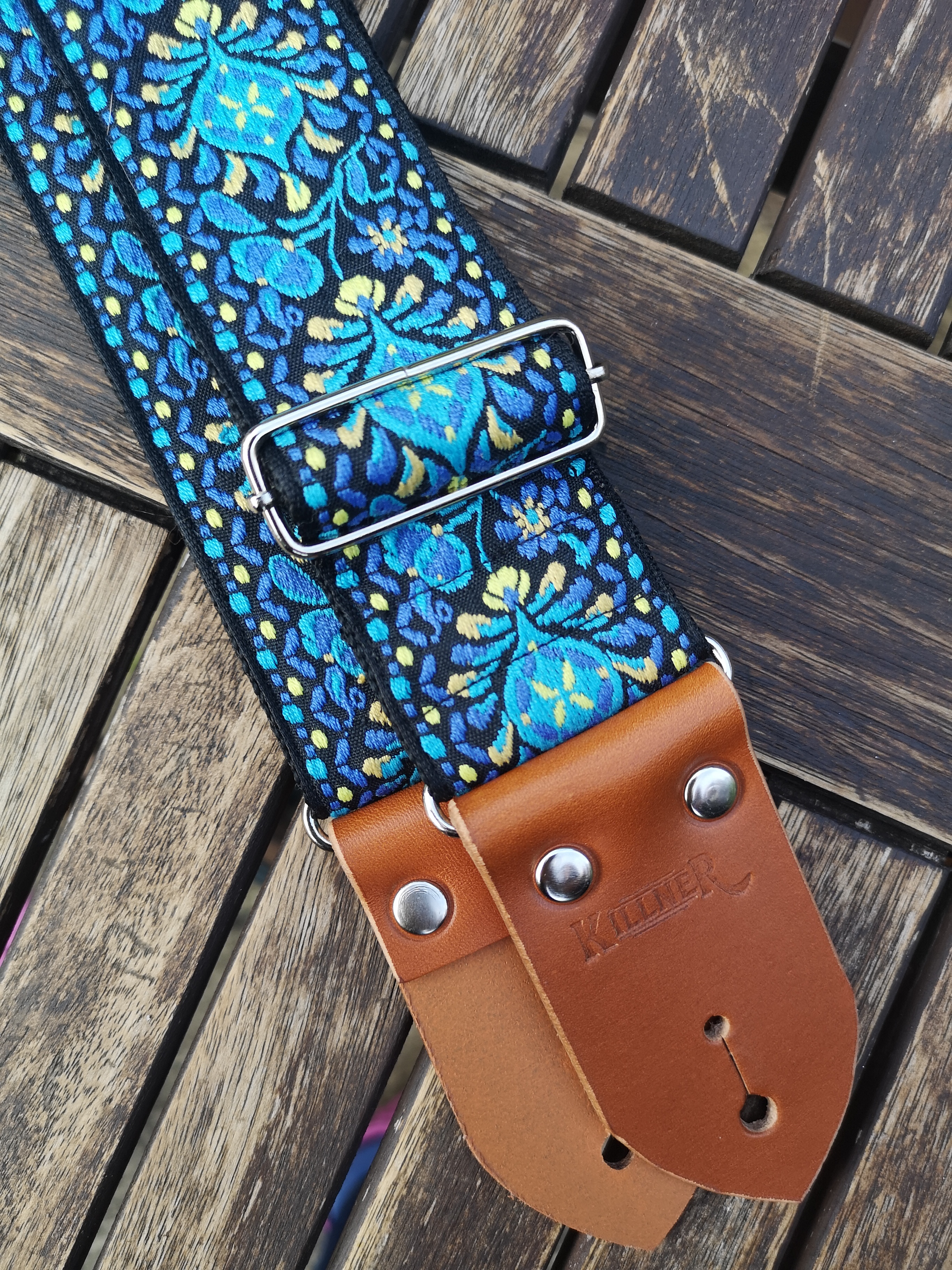 Ocean Lantern - Handmade - Guitar Strap