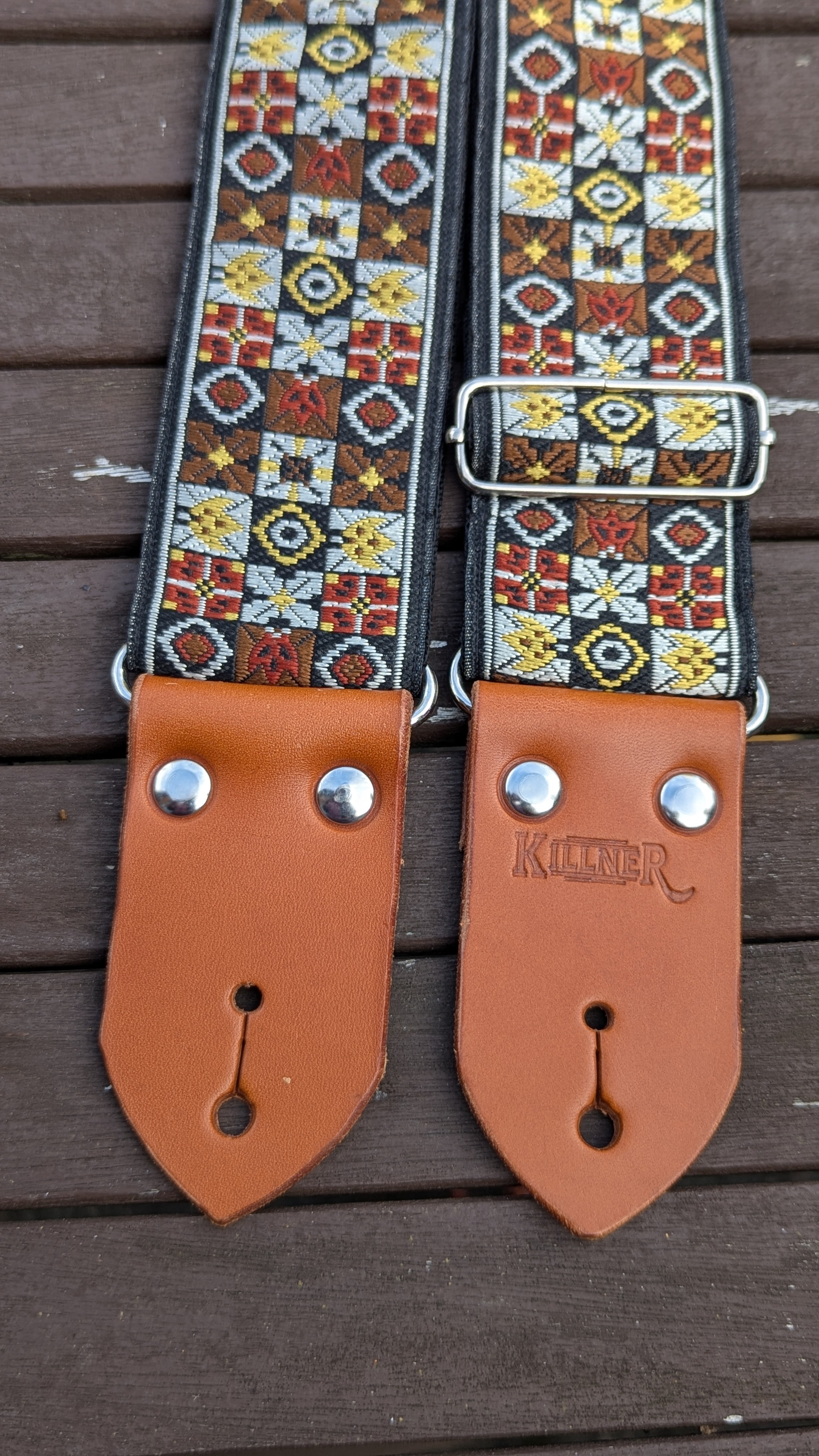 Festival - Brown - Handmade - Guitar Strap