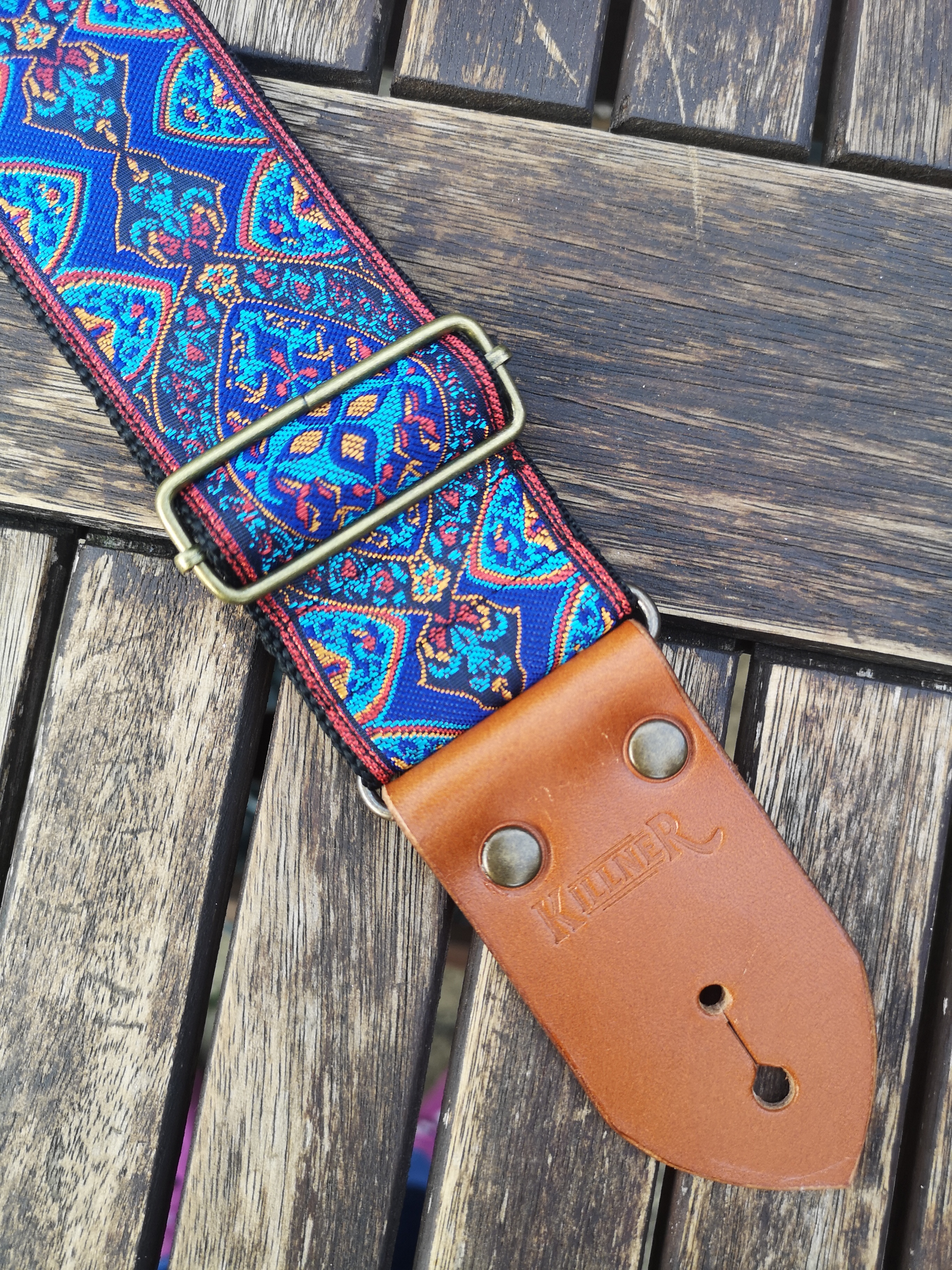 Peacock - Handmade - Guitar Strap