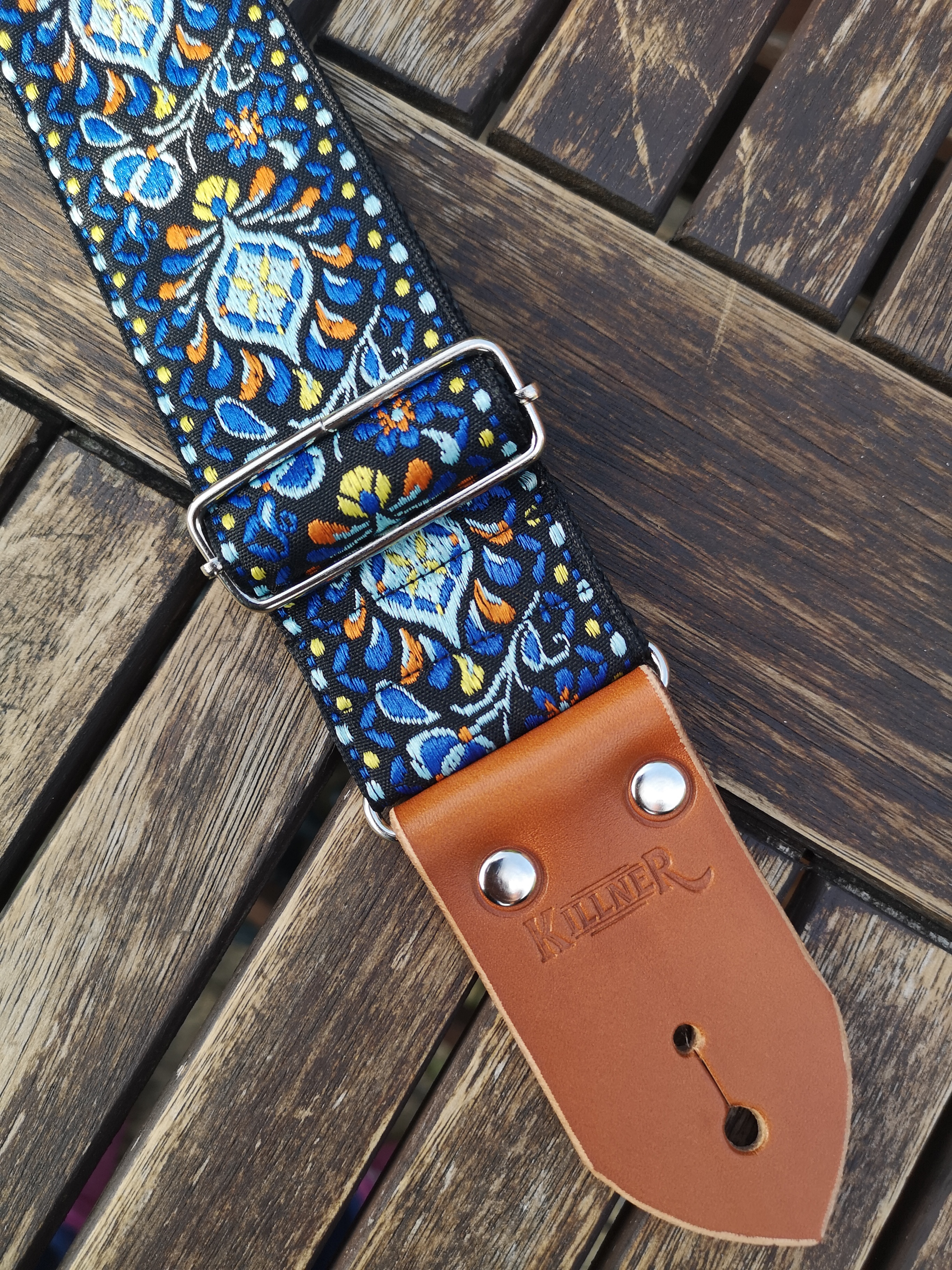 Midnight Lantern - Handmade - Guitar Strap