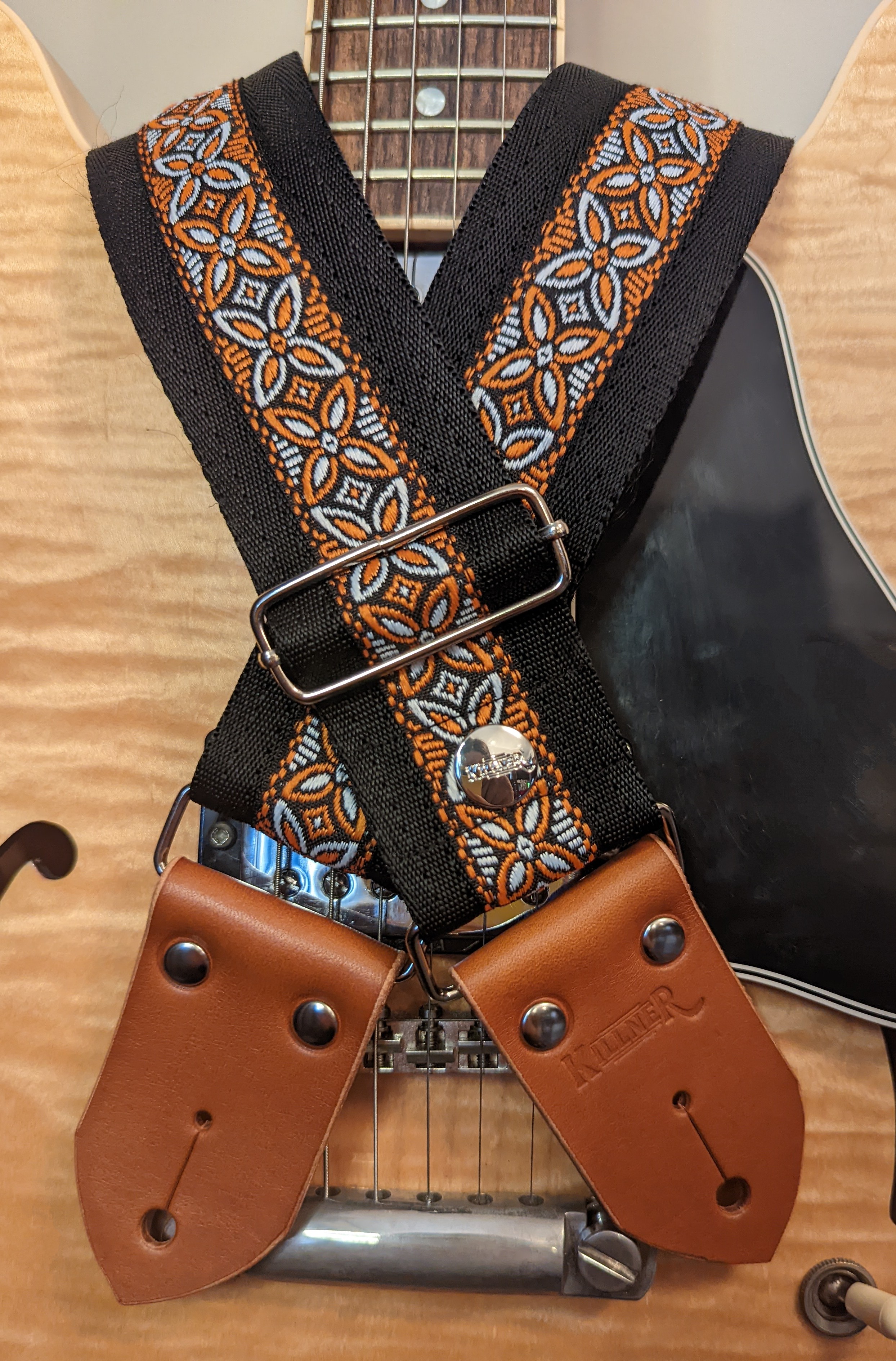 Wildflower - Handmade - Guitar Strap