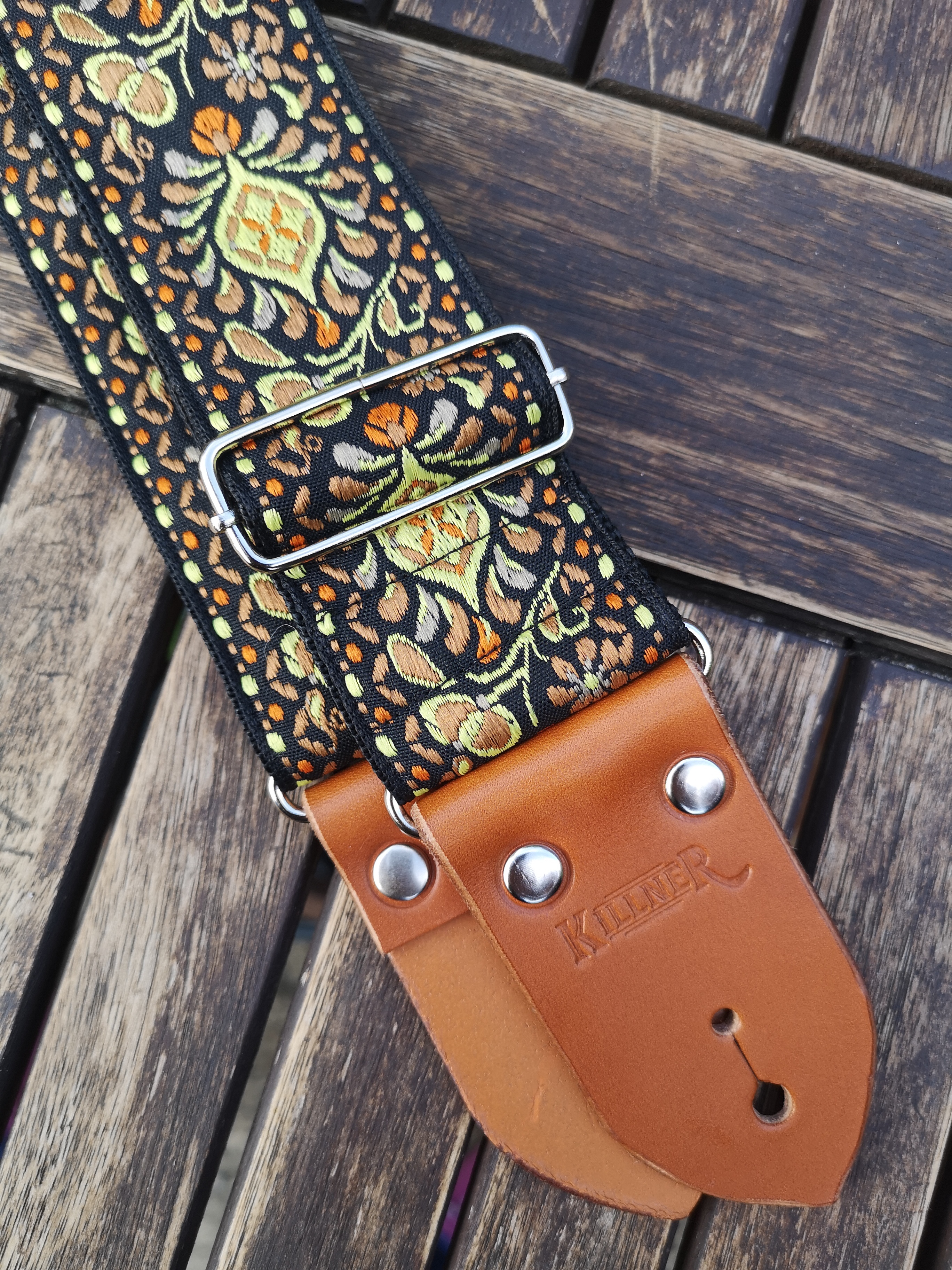 Citrus Lantern - Handmade - Guitar Strap