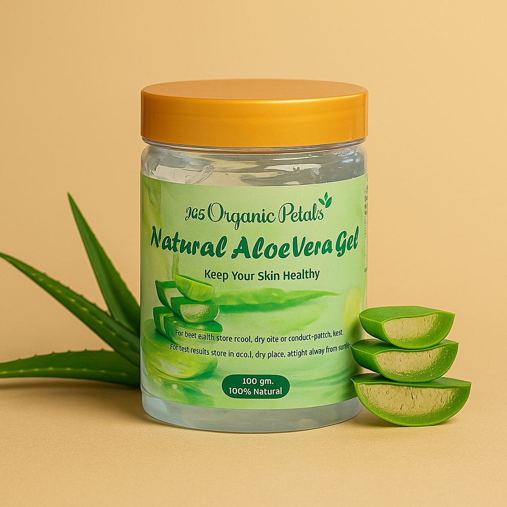 Organic Petals Natural Aloe Vera Gel