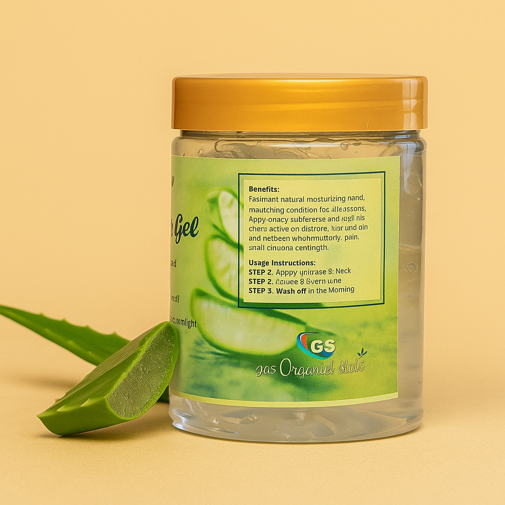 Organic Petals Natural Aloe Vera Gel