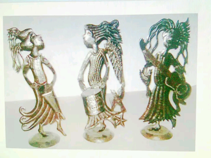 3D Standing Musicians Set of 3