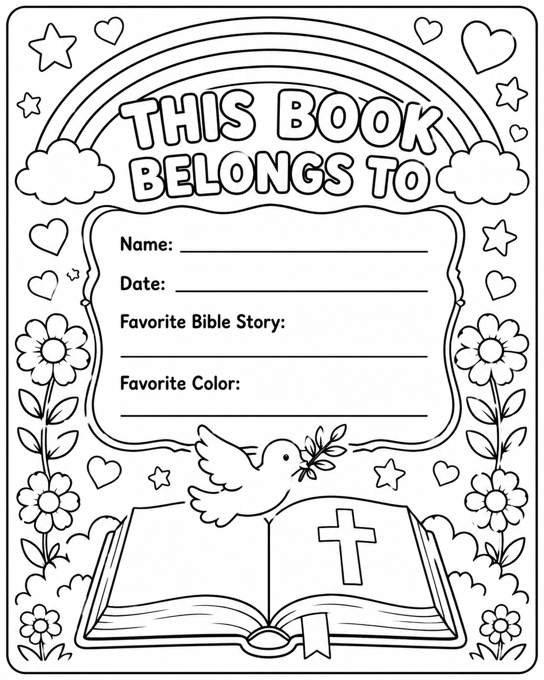 My Big Bible Coloring Book