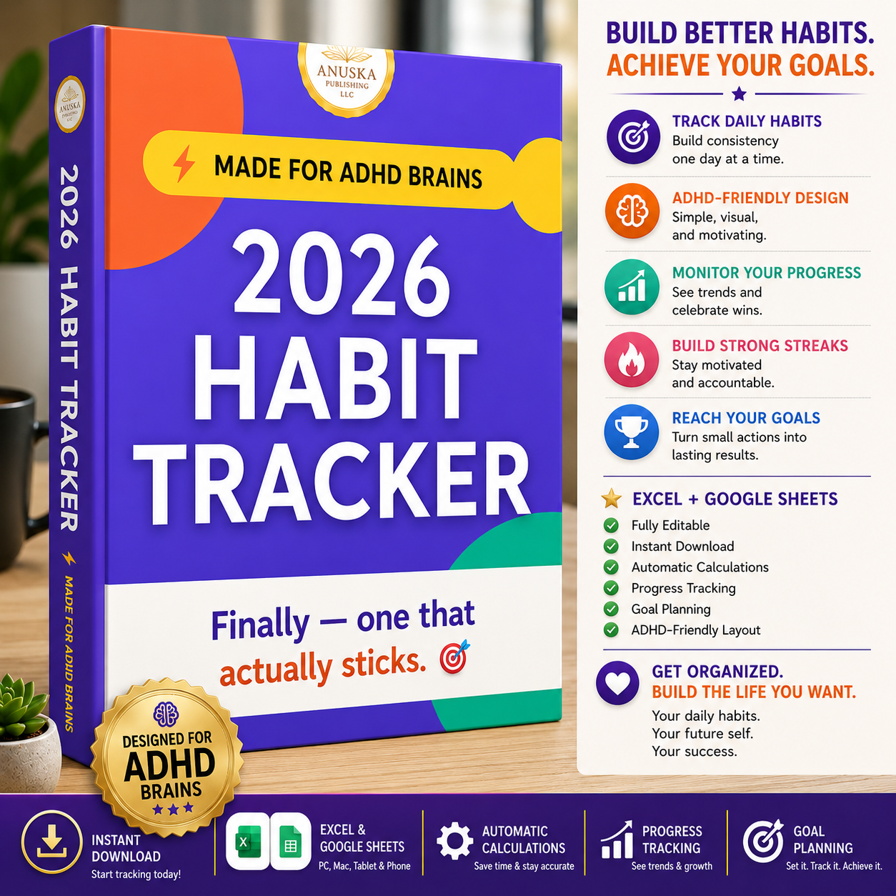 2026 Habit Tracker (Digital)