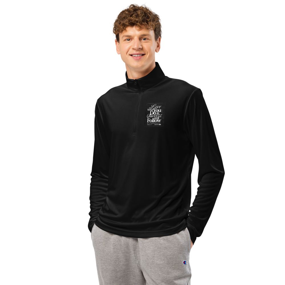Lightweight quarter-zip pullover