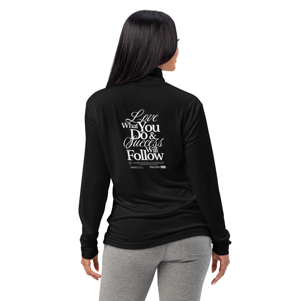 Lightweight quarter-zip pullover