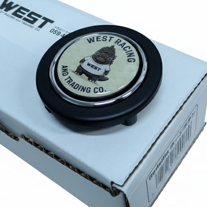 West Racing JDM Corvette Godzilla Horn Button 