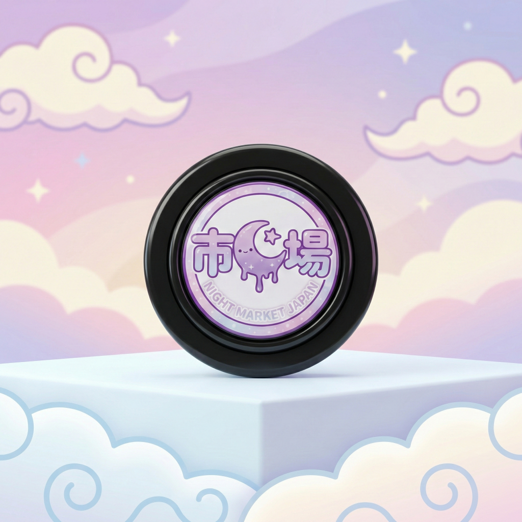 Night Market Dream Horn Button