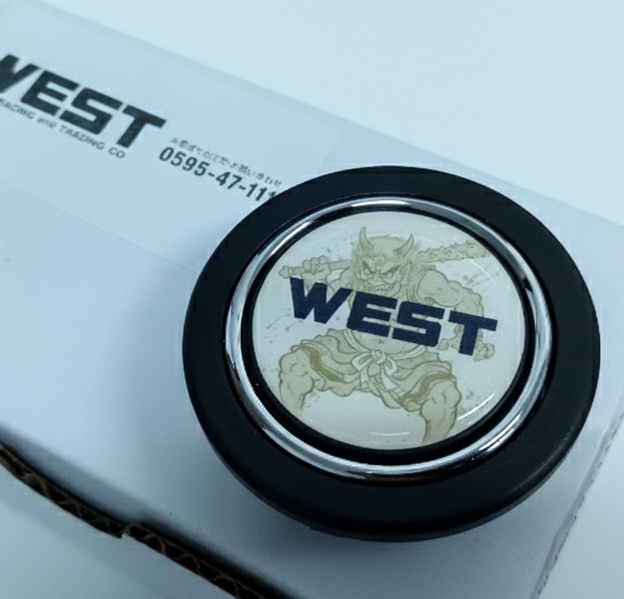 West Racing JDM Corvette Oni Horn Button 