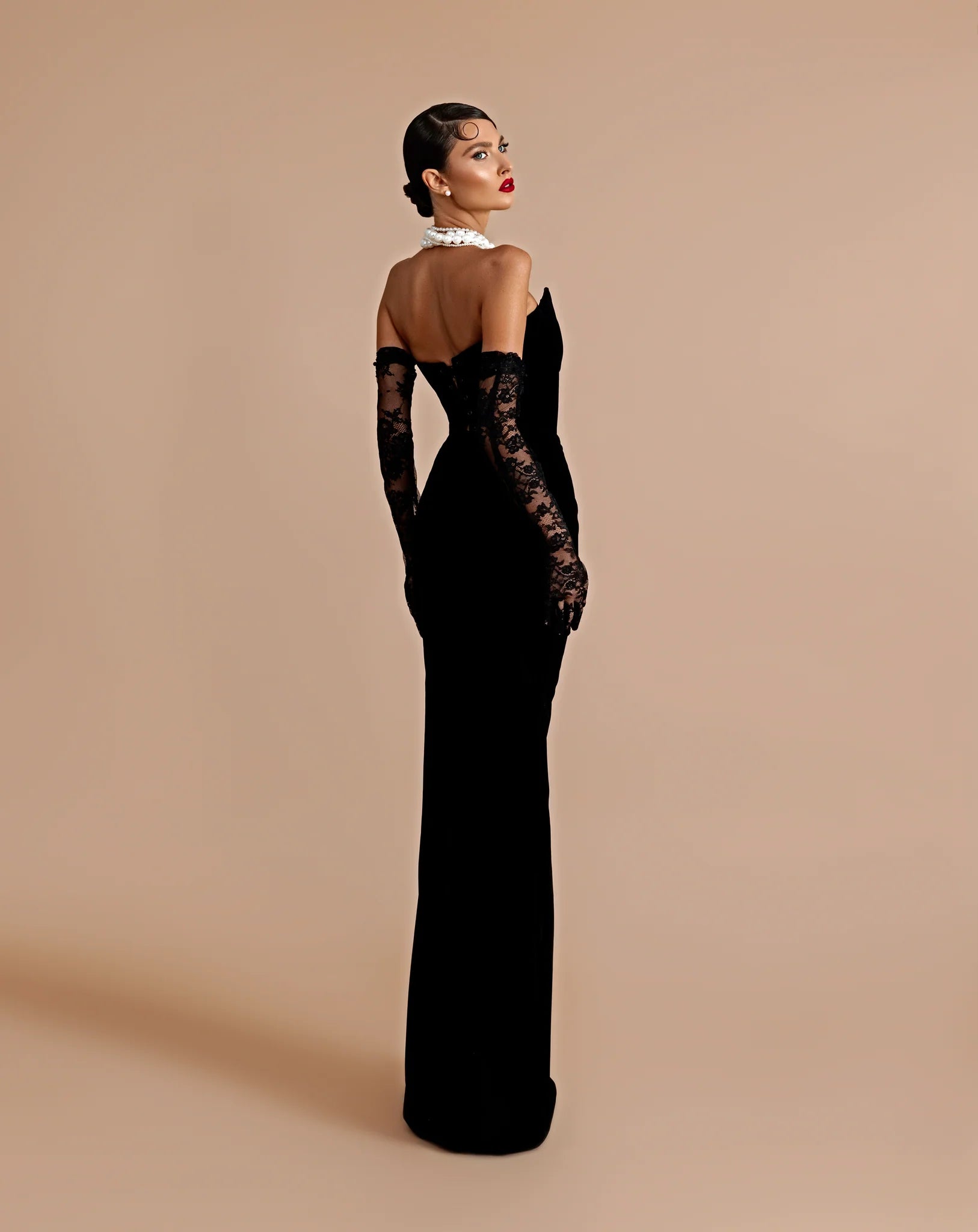 Elegant Black Evening Gown