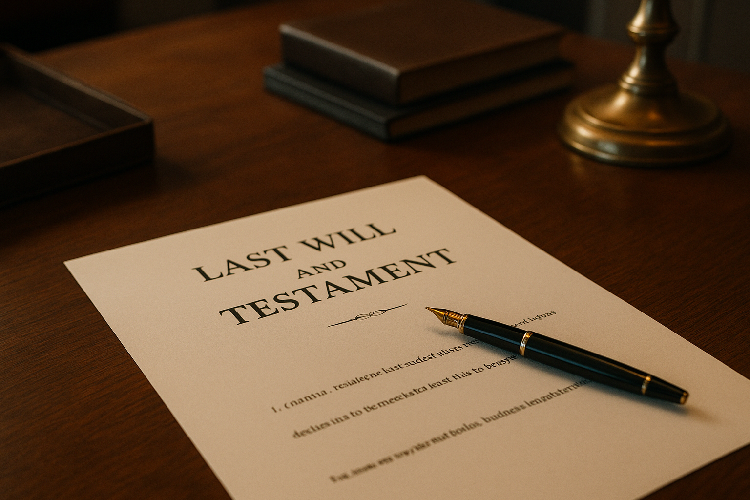 Simple Will / Last Will and Testament