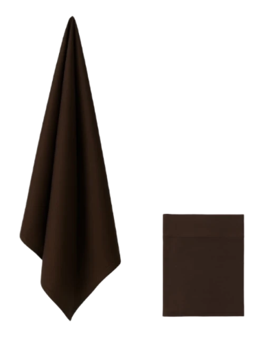 Ensemble Hijab et Bonnet assorti Marron Chocolat - Set Qahwa