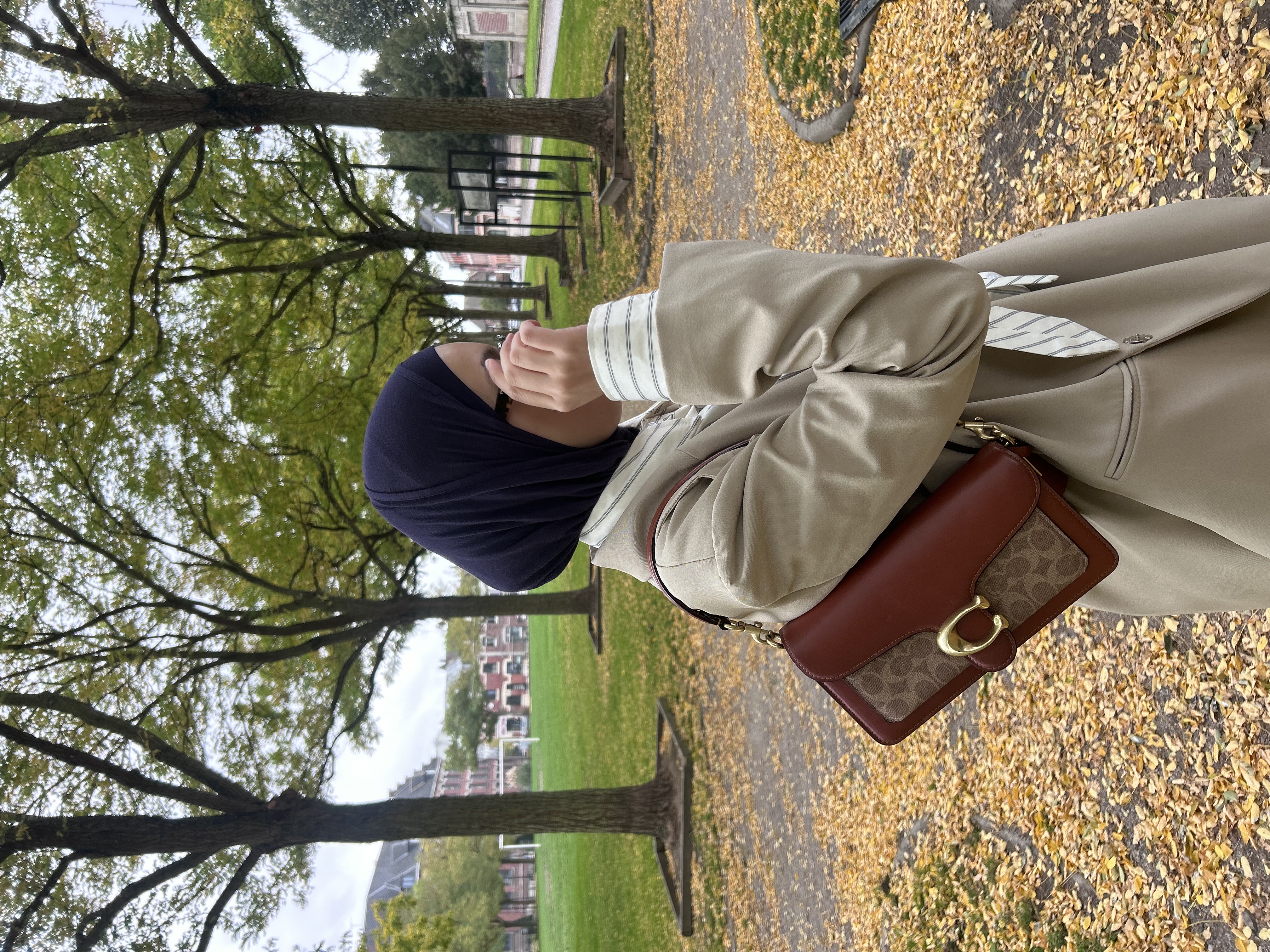 Ensemble Hijab et Bonnet assorti Bleu Marine - Set Bahr