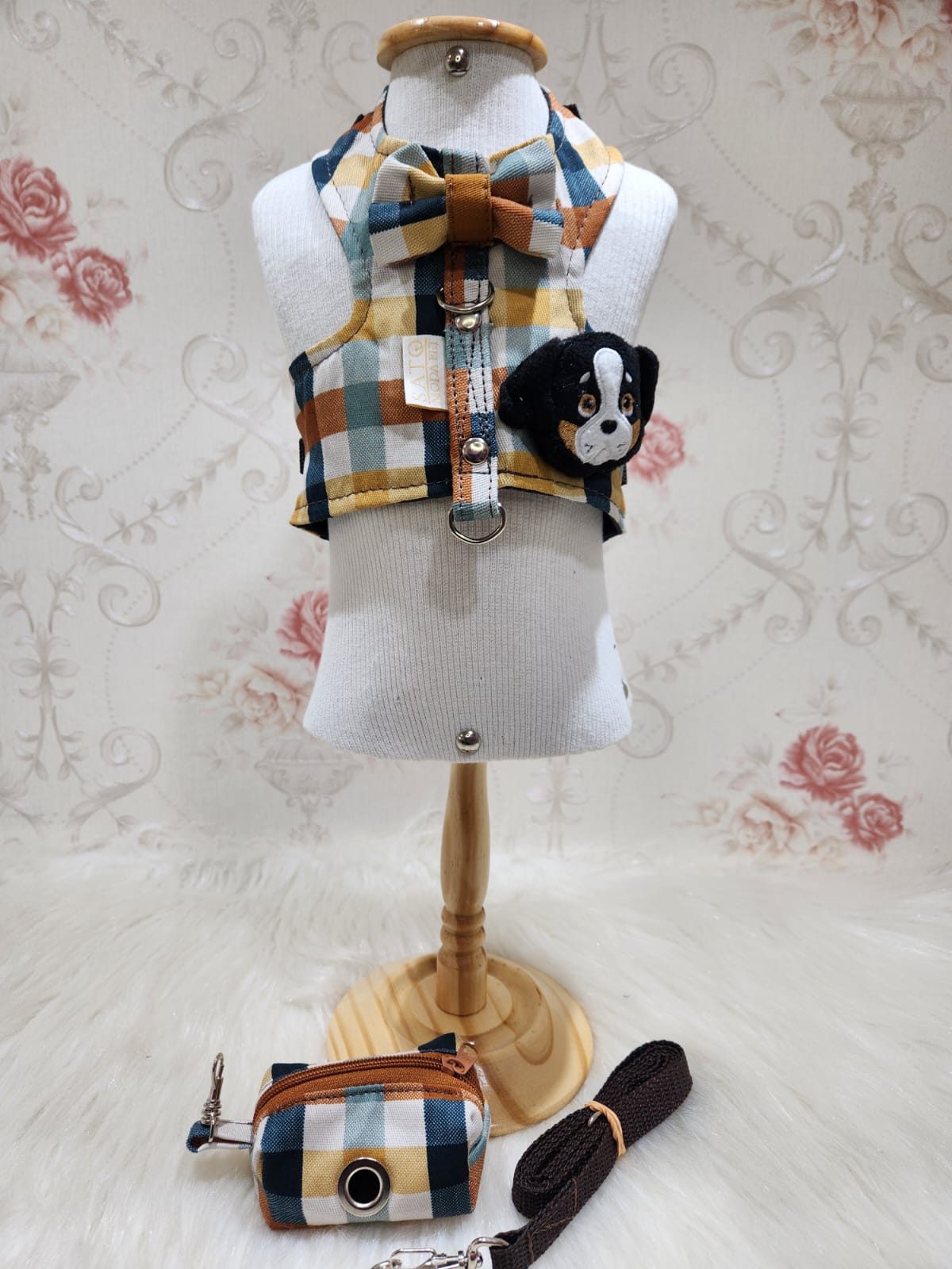 Peitoral Cachorrinho + Porta Caca