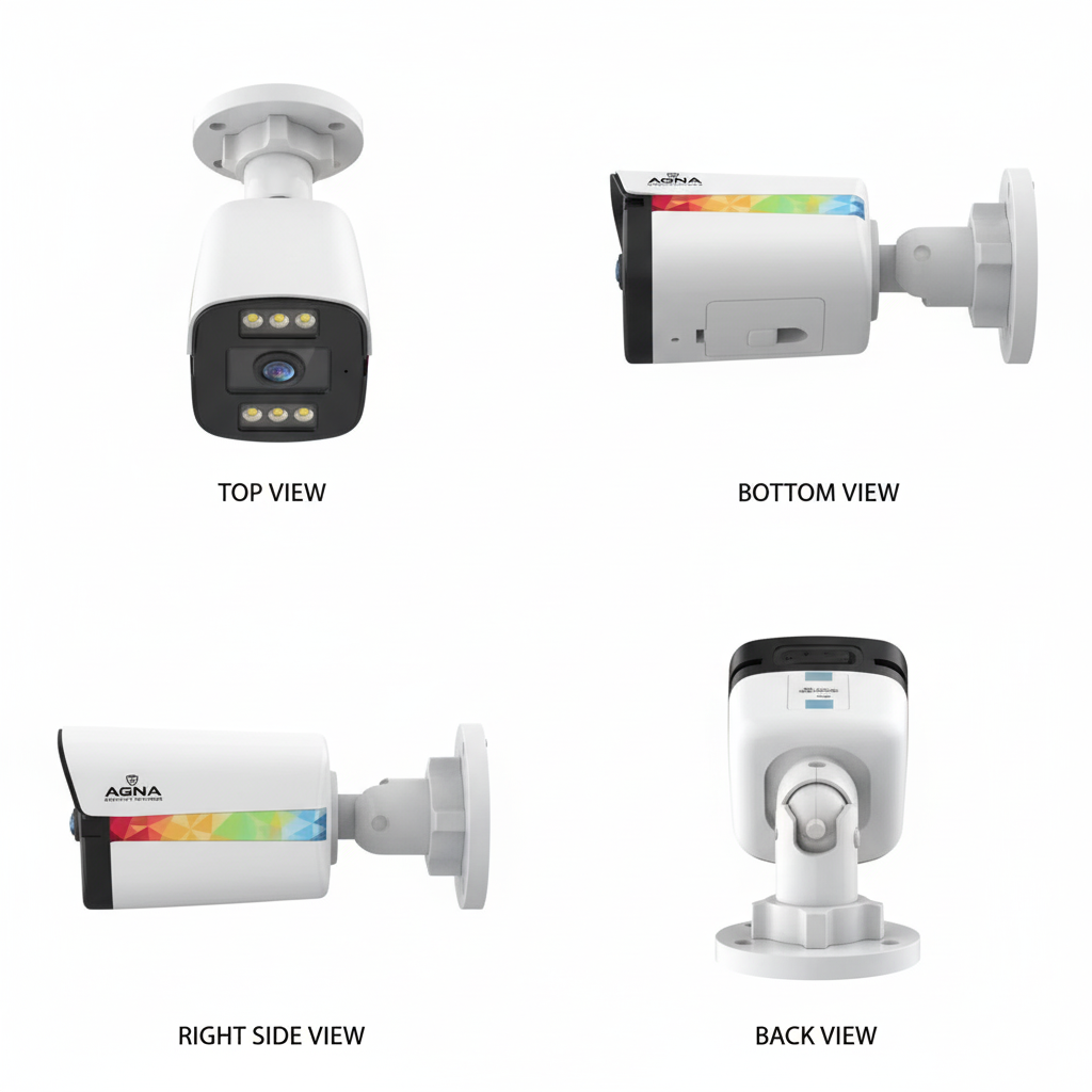 Agna 5 MP IP Ethernet CCTV Camera