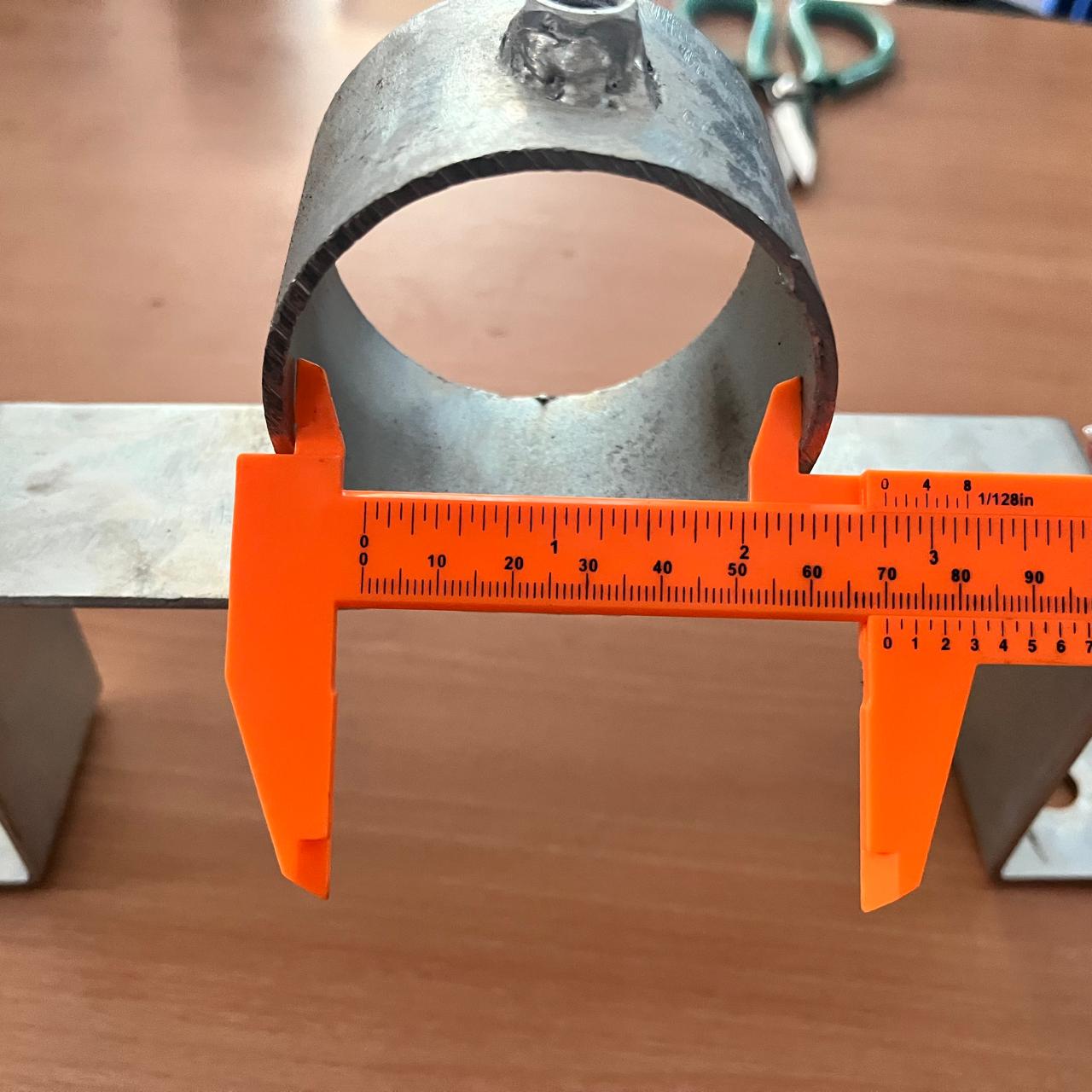 Clamp Omega 8 Inch + 4 Inch pipe