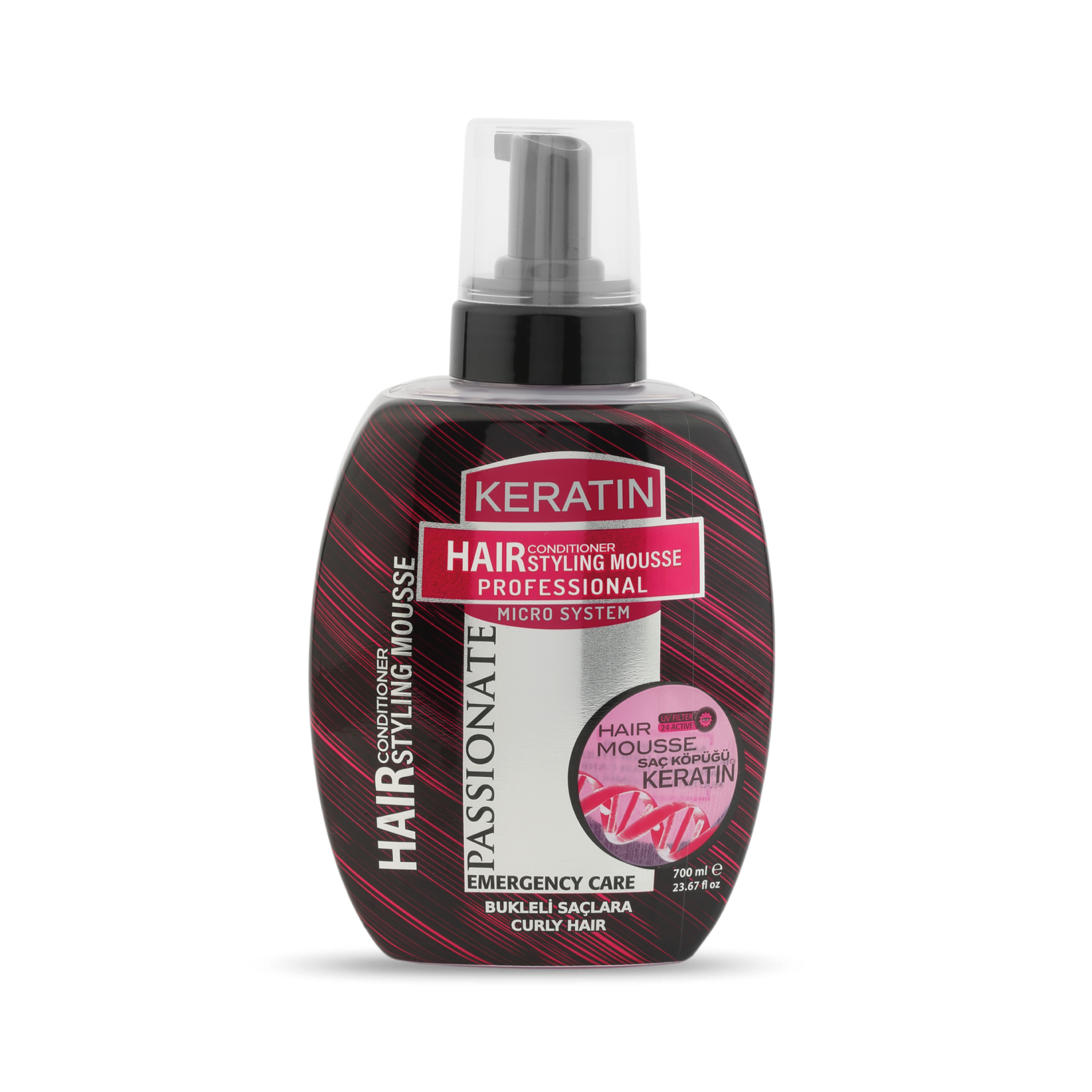 Passionate Keratin Hair Styling Mousse