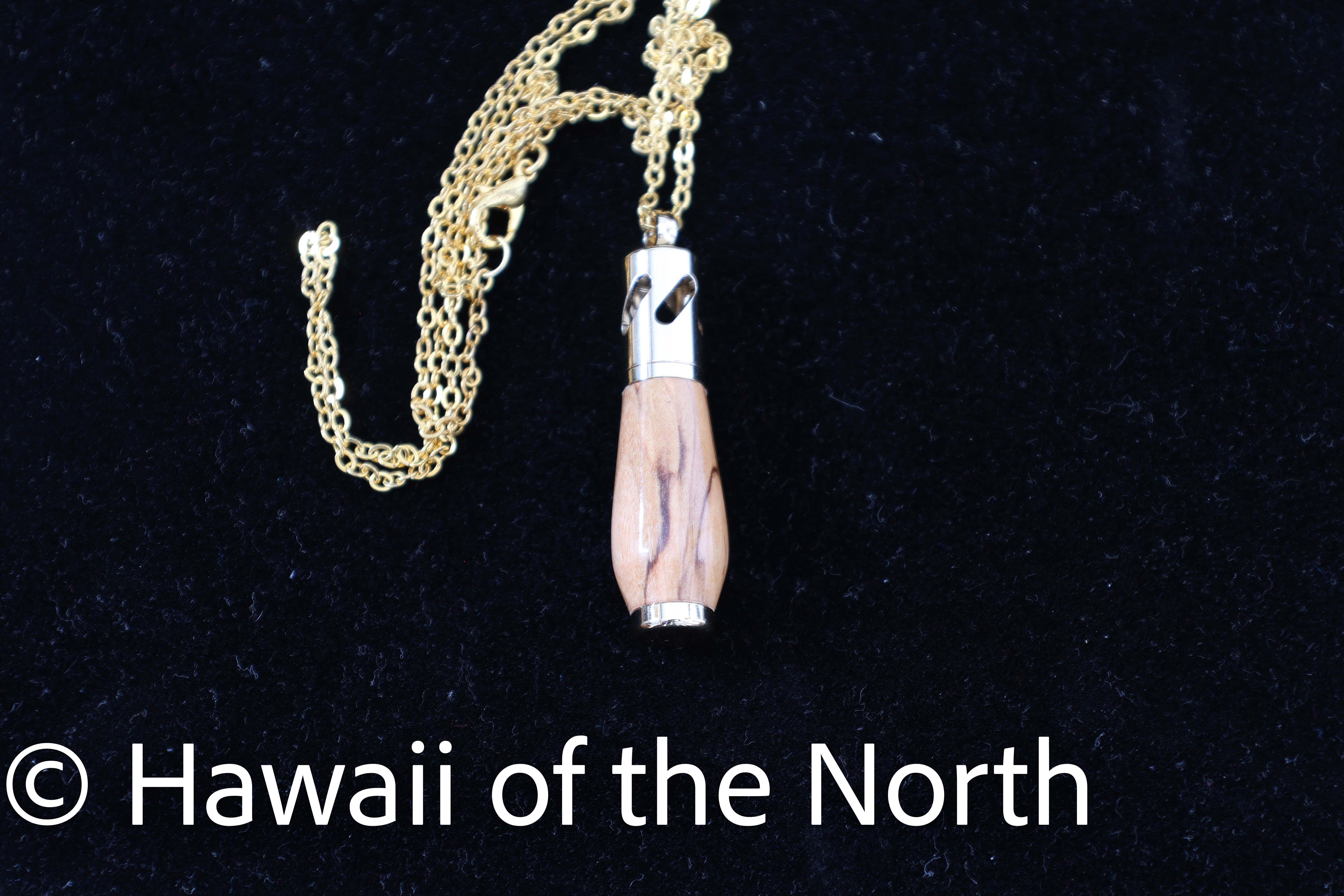 Handcrafted Wooden Aroma Therapy Pendant Necklace