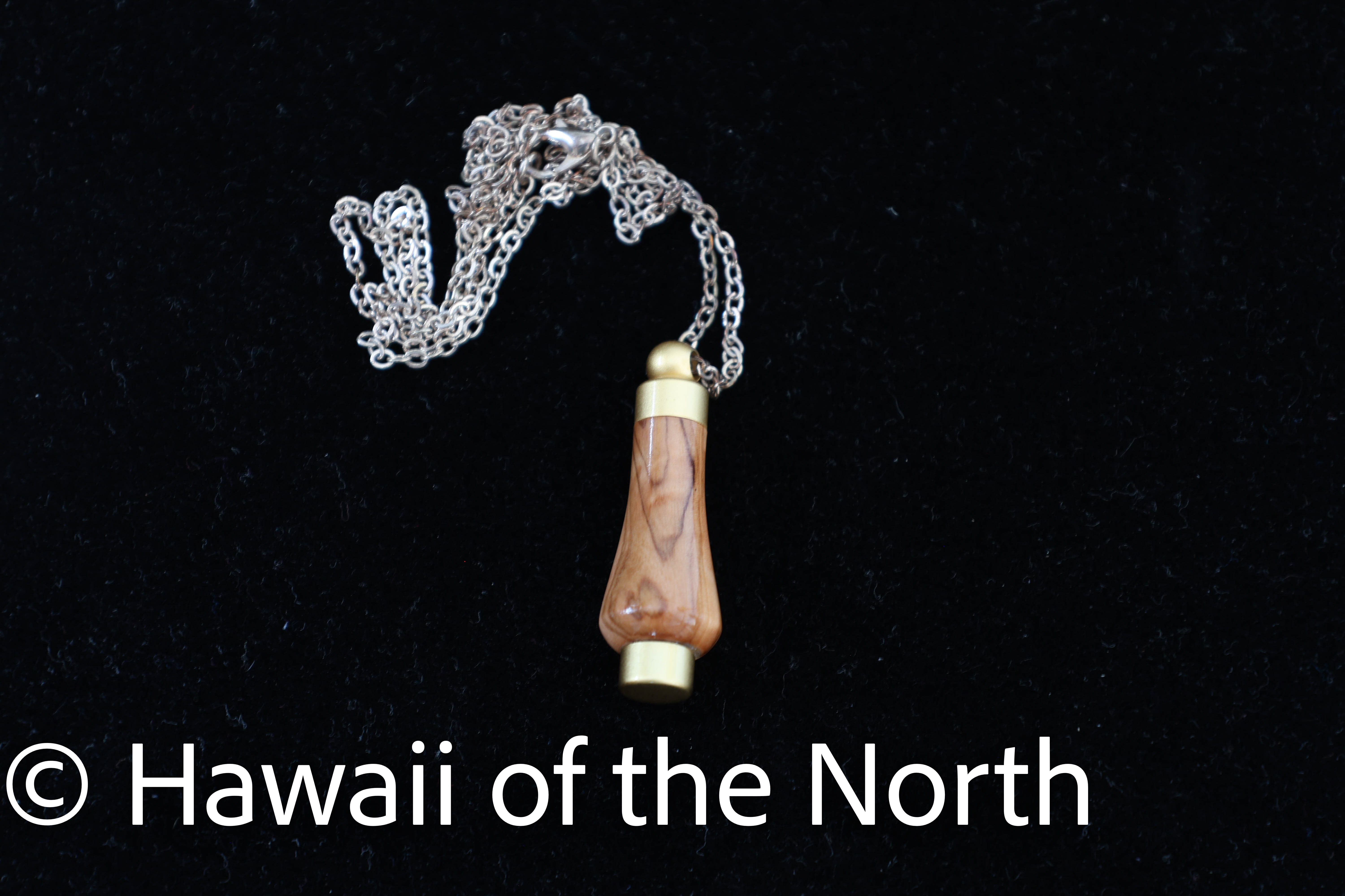 Wooden Pendant Necklace